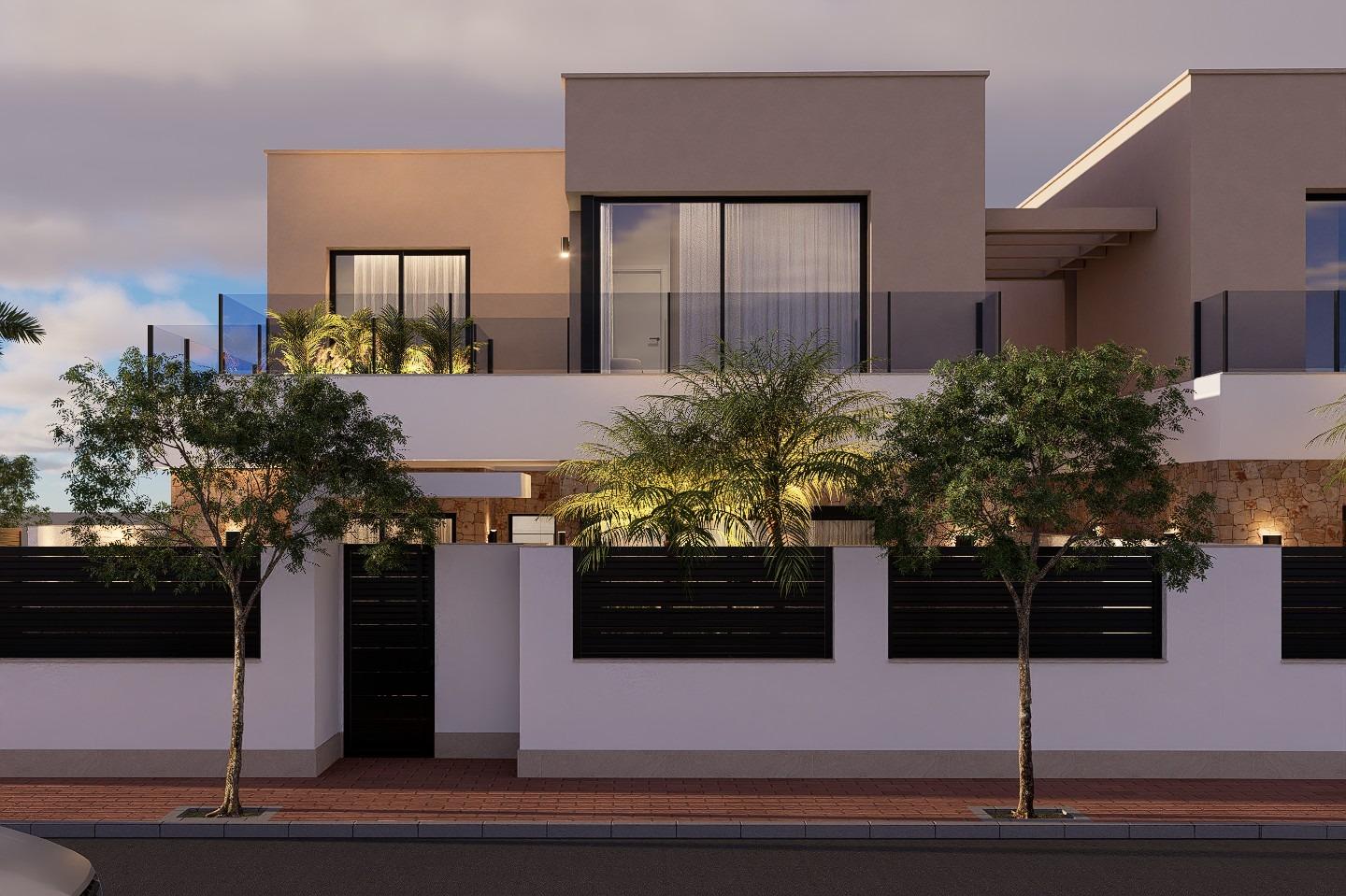 New Build - 4 Bedroom 4 Bathroom Villa in San Pedro del Pinatar - Los Antolinos  - Murcia