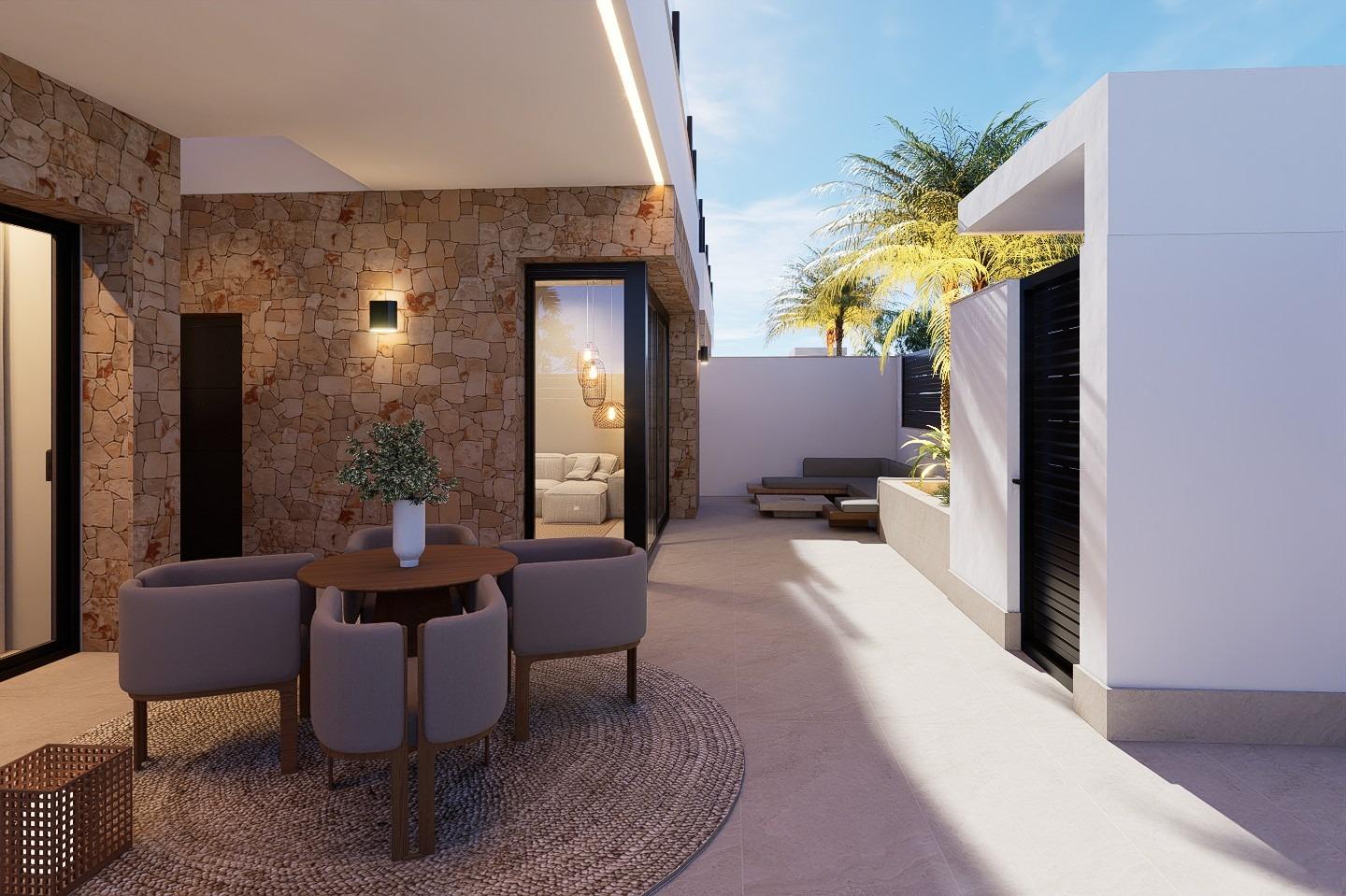 New Build - 4 Bedroom 4 Bathroom Villa in San Pedro del Pinatar - Los Antolinos  - Murcia
