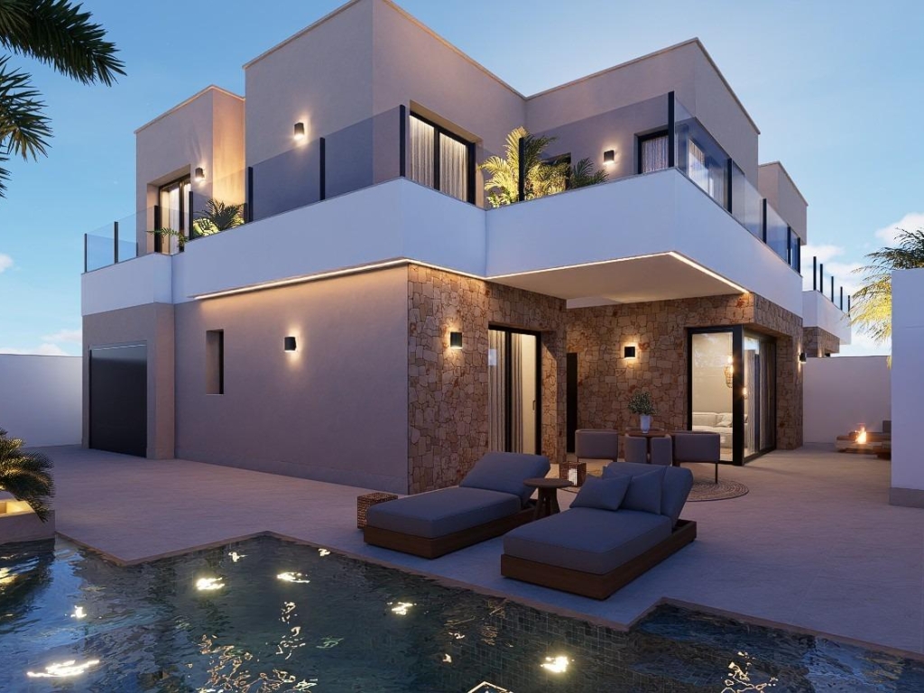 4 Bedroom 4 Bathroom Villa in San Pedro del Pinatar