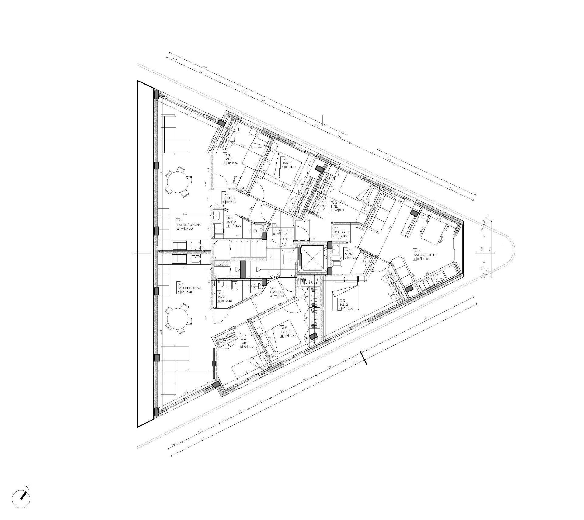 New Build - 2 Bedroom 1 Bathroom Apartment in Mazarron - pueblo  - Murcia