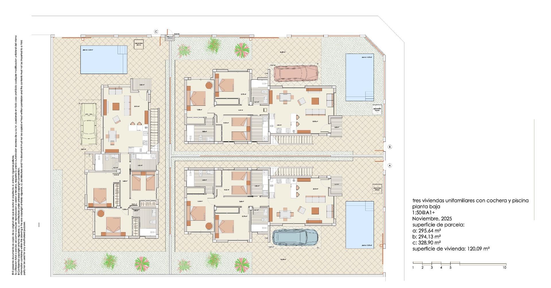 New Build - 3 Bedroom 2 Bathroom Villa in Los Alcazares - Torre del Rame  - Murcia