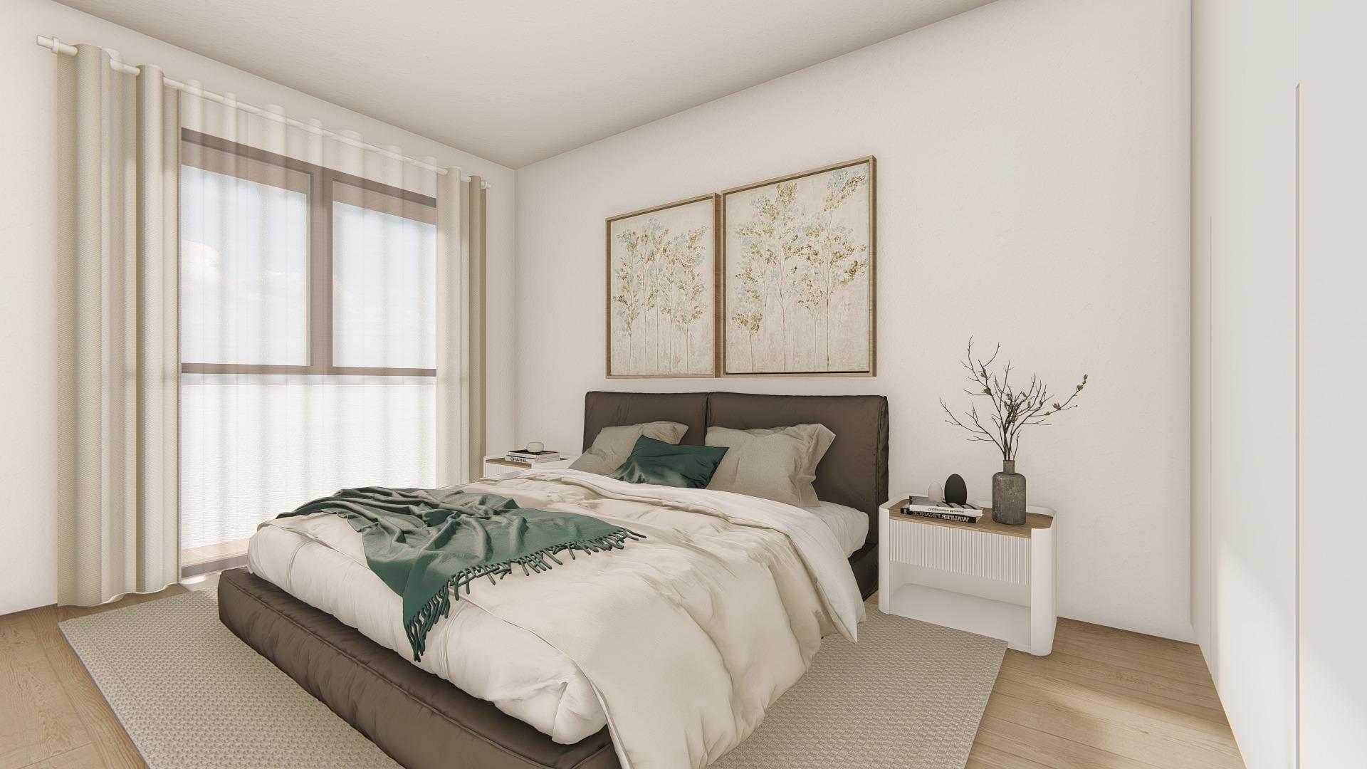 New Build - 3 Bedroom 3 Bathroom Town House in San Javier - pueblo  - Murcia