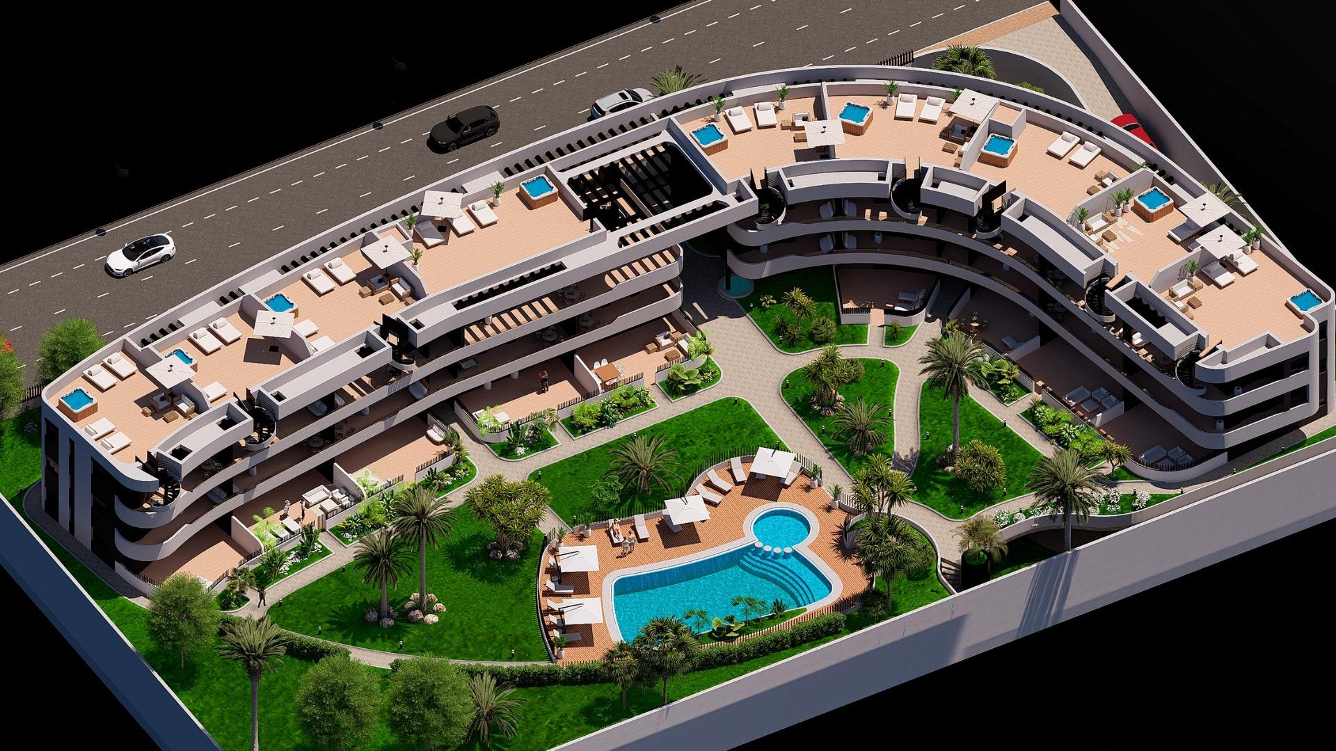 New Build - 2 Bedroom 2 Bathroom Apartment in Los Alcazares - Serena Golf  - Murcia