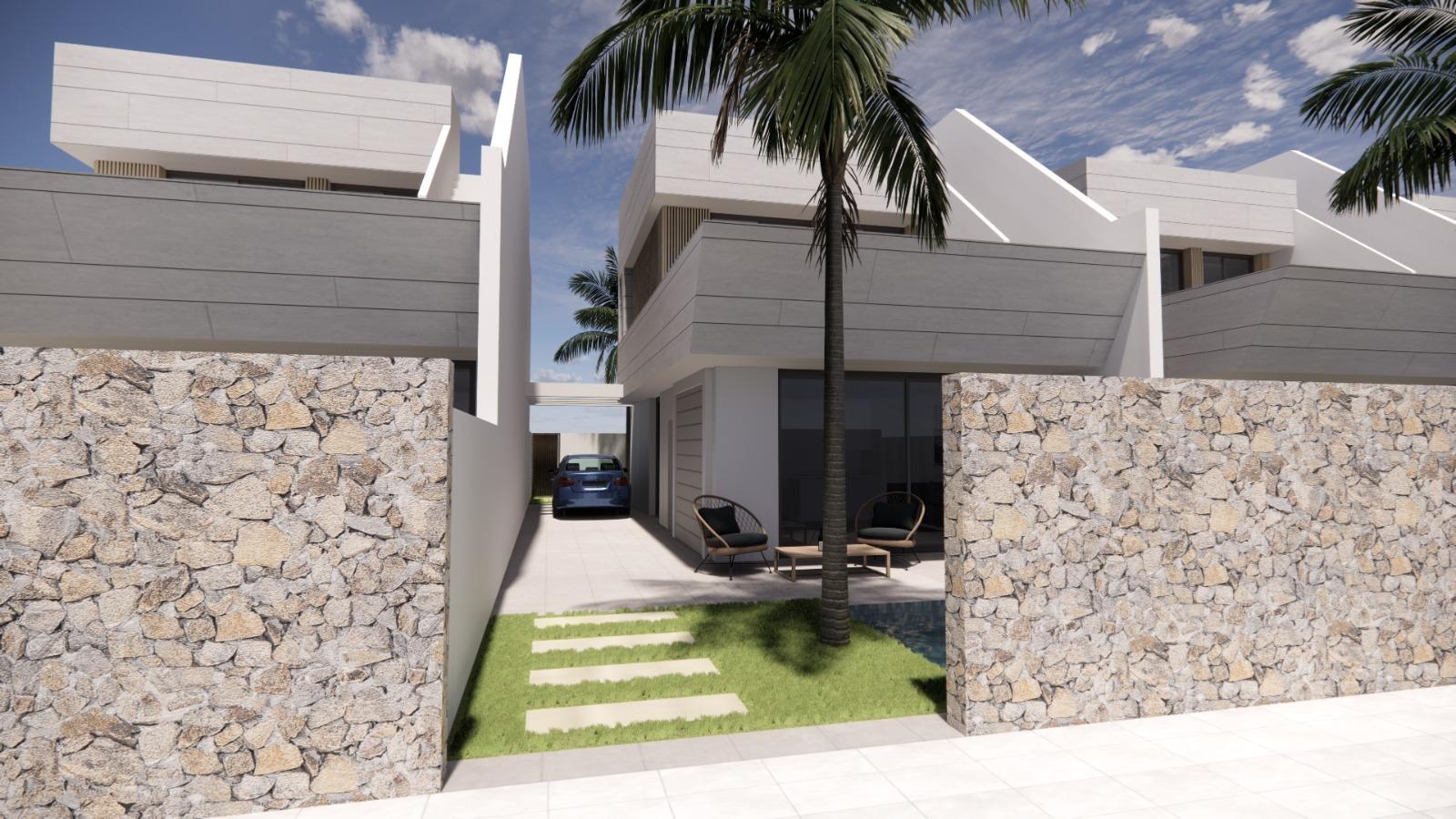 New Build - 3 Bedroom 3 Bathroom Villa in San Javier - Parque de los leones  - Murcia