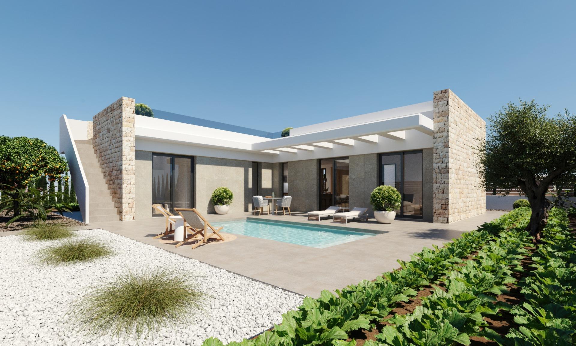 New Build - 3 Bedroom 2 Bathroom Villa in Fuente Álamo - Hacienda del Alamo  - Murcia