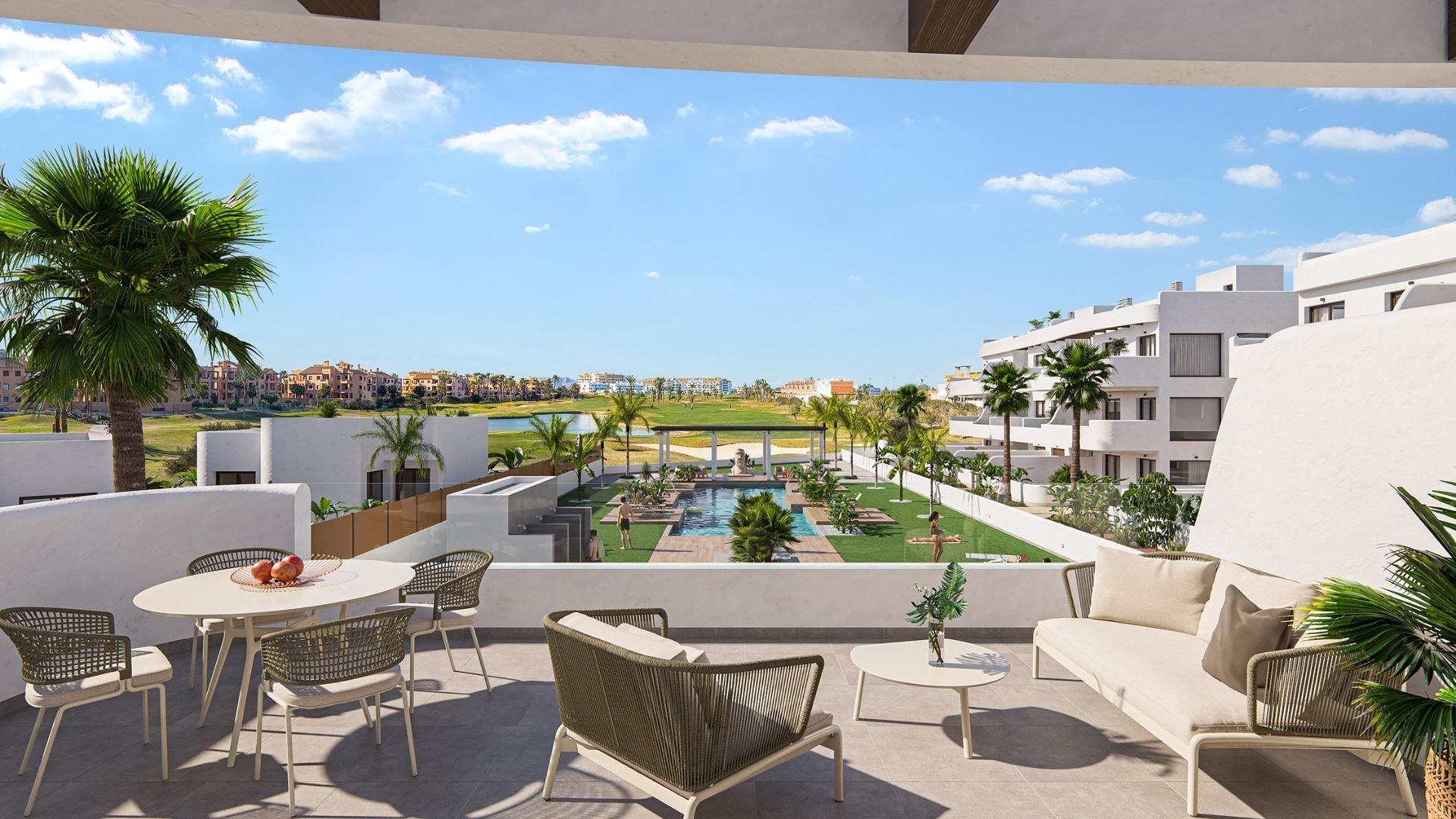 New Build - 2 Bedroom 2 Bathroom Penthouse in Los Alcazares - La Serena Golf  - Murcia