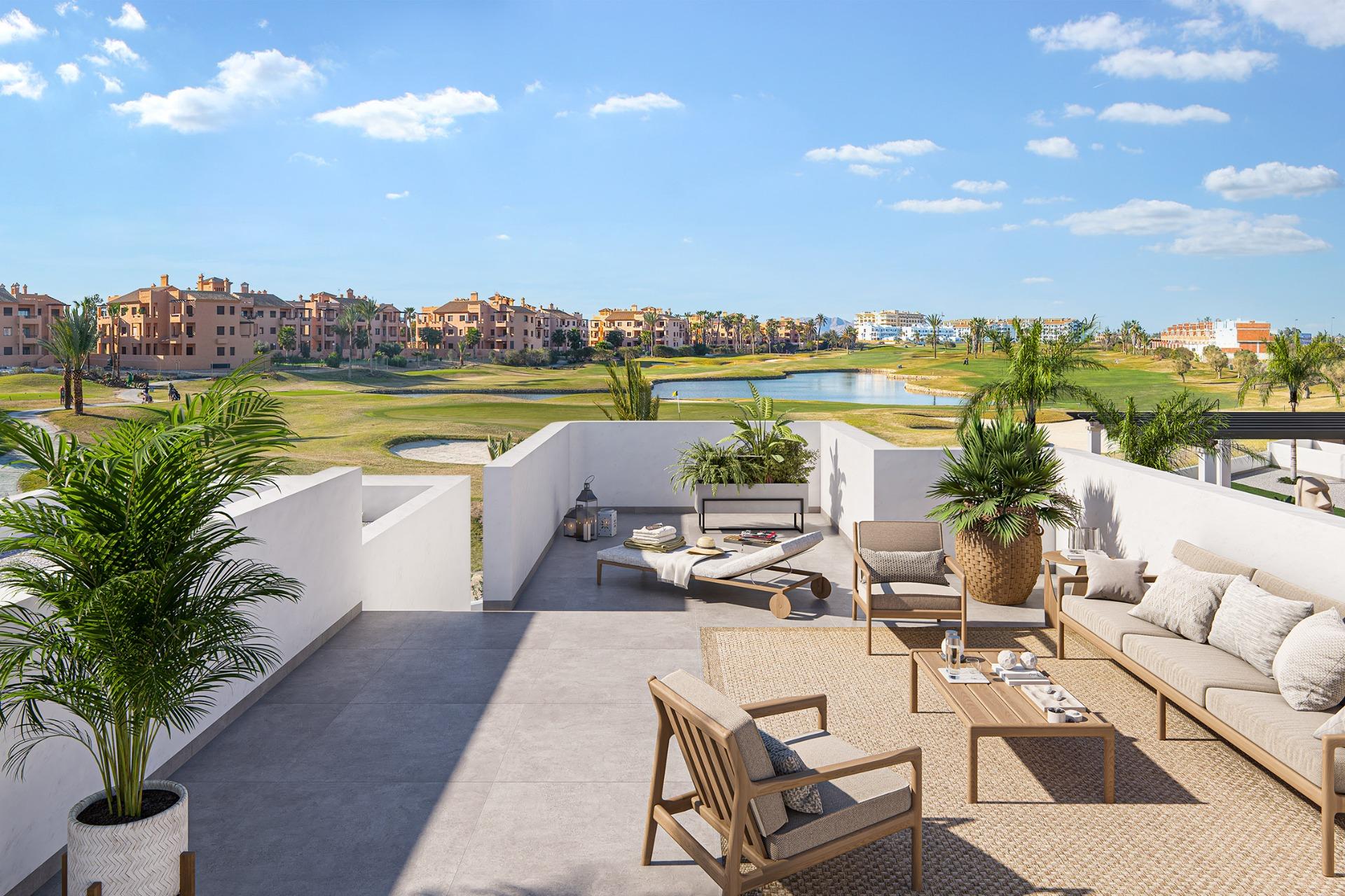 New Build - 3 Bedroom 2 Bathroom Penthouse in Los Alcazares - La Serena Golf  - Murcia
