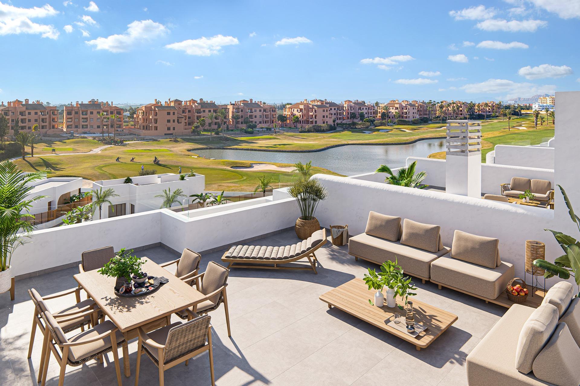 New Build - 3 Bedroom 2 Bathroom Penthouse in Los Alcazares - La Serena Golf  - Murcia