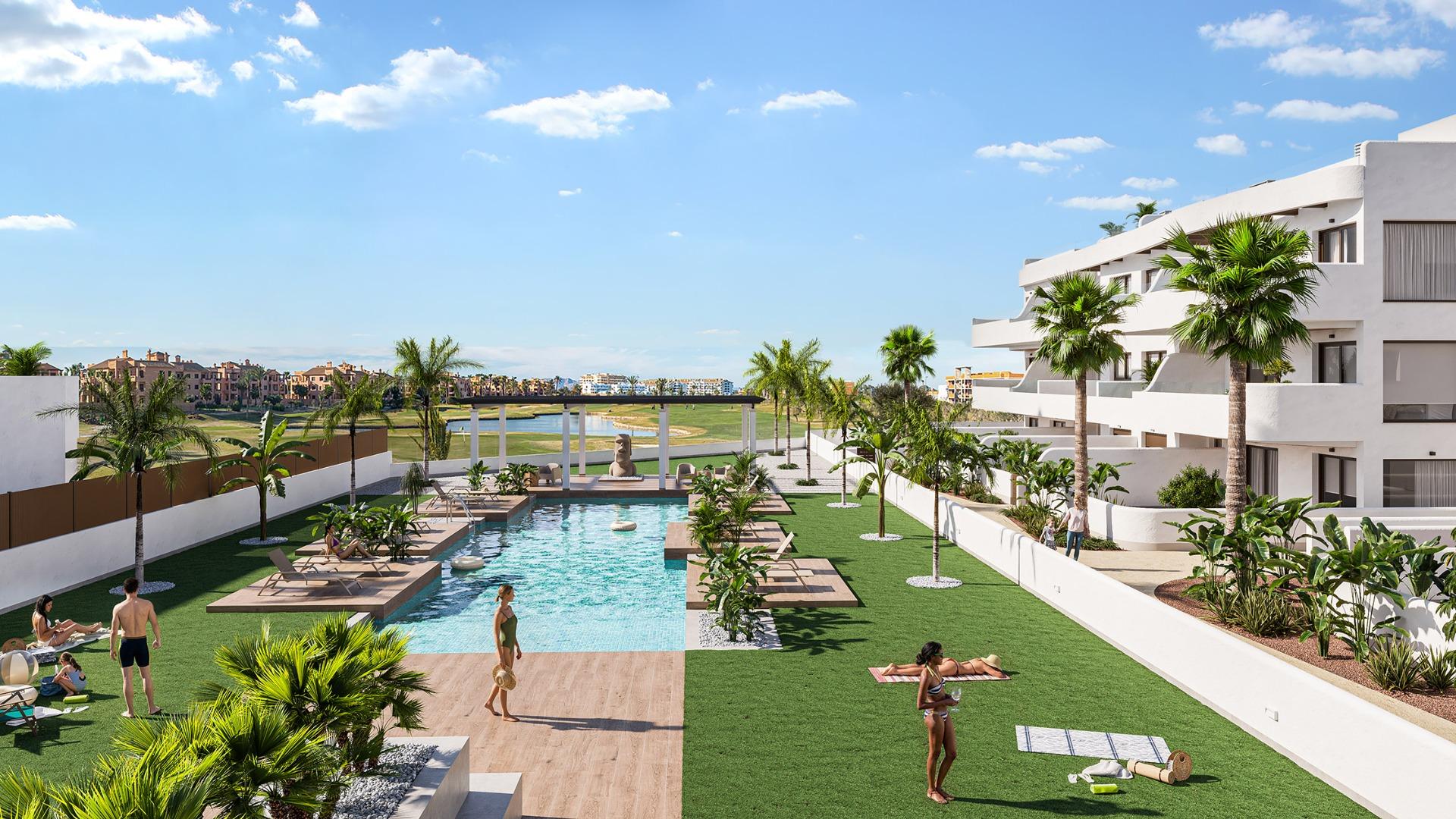 New Build - 3 Bedroom 2 Bathroom Penthouse in Los Alcazares - La Serena Golf  - Murcia