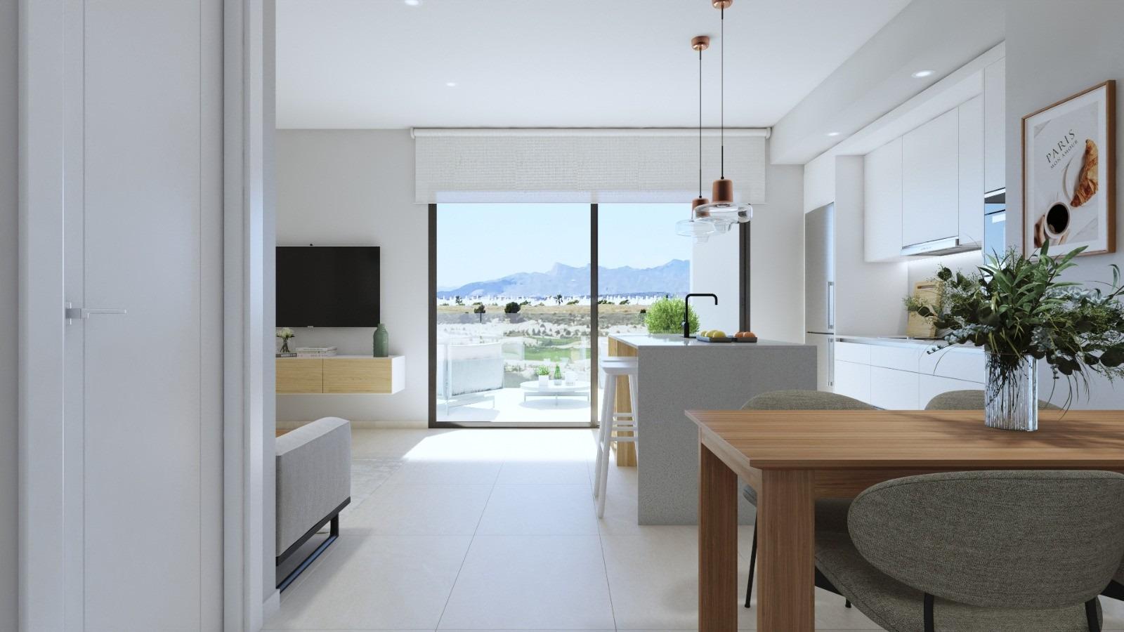 New Build - 2 Bedroom 2 Bathroom Apartment in Alhama De Murcia - Condado De Alhama Golf Resort  - Murcia