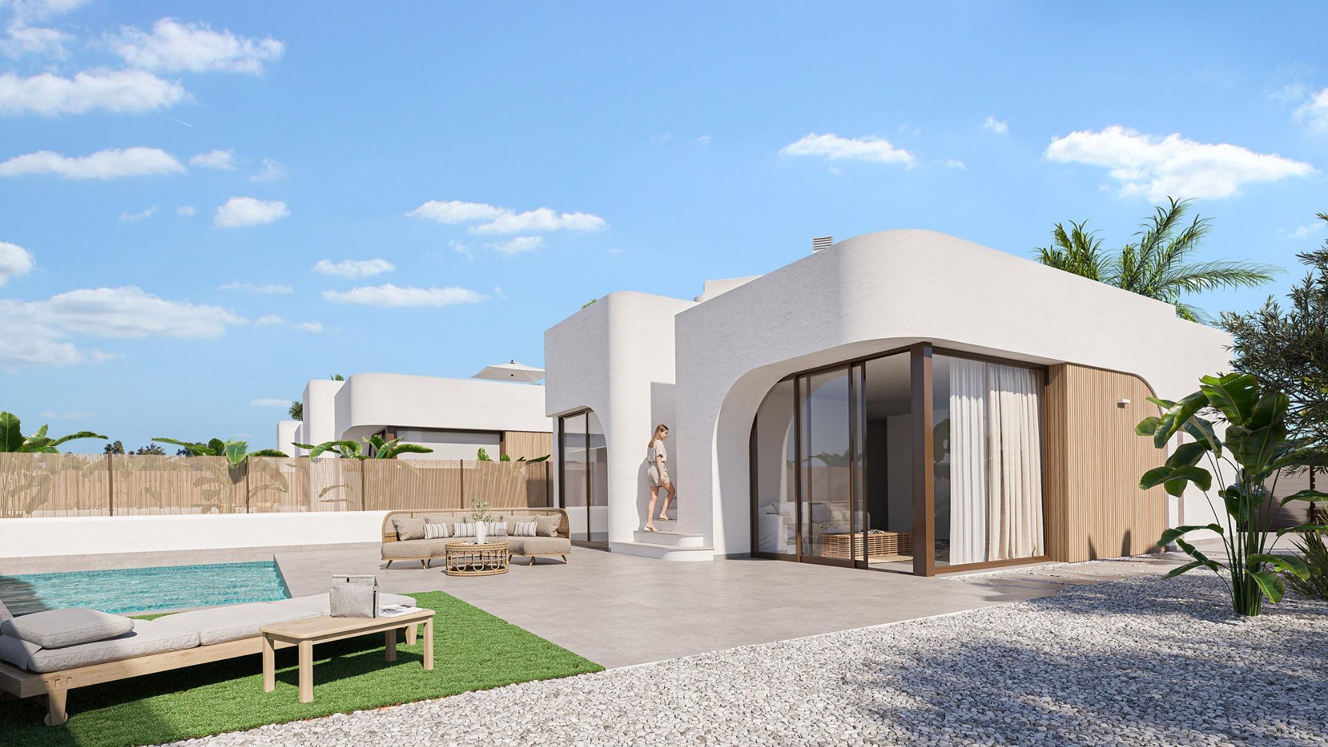 New Build - 3 Bedroom 2 Bathroom Villa in Los Alcazares - La Serena Golf  - Murcia