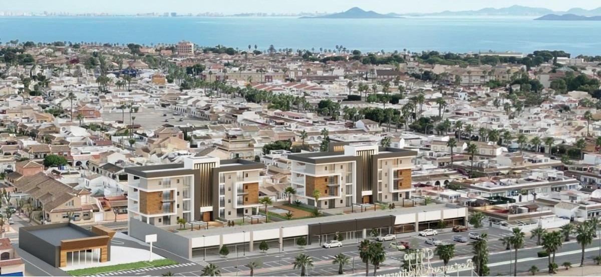 New Build - 3 Bedroom 2 Bathroom Apartment in Los Alcazares - Los Narejos  - Murcia