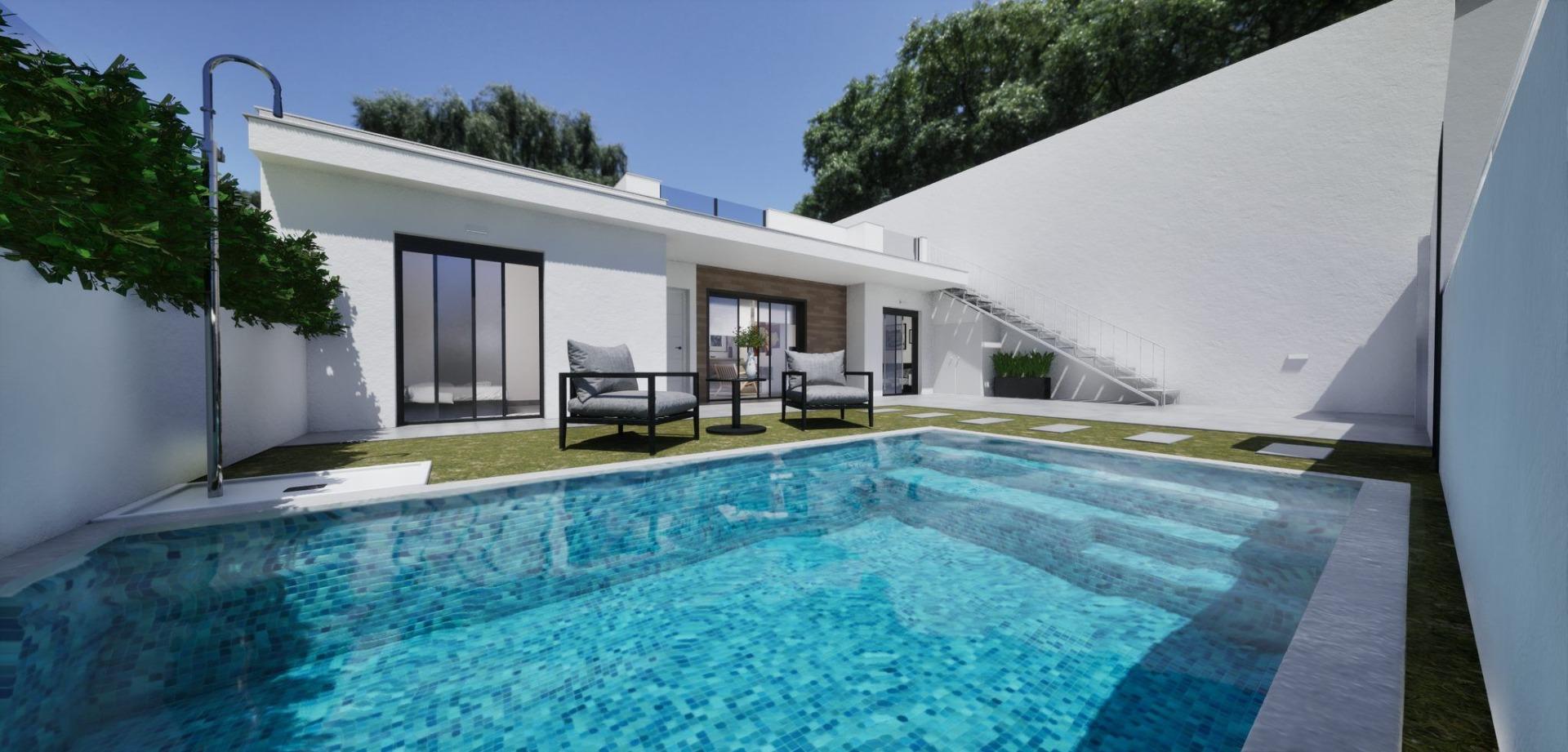 New Build - 3 Bedroom 2 Bathroom Quad House in Torre Pacheco - pueblo  - Murcia