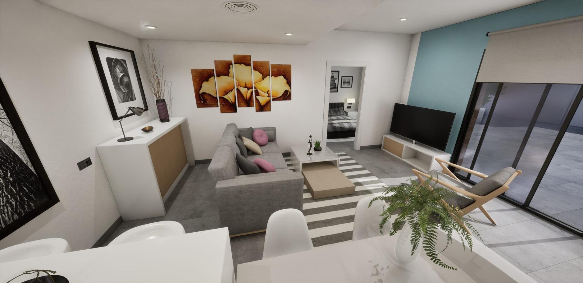 New Build - 3 Bedroom 2 Bathroom Quad House in Torre Pacheco - pueblo  - Murcia