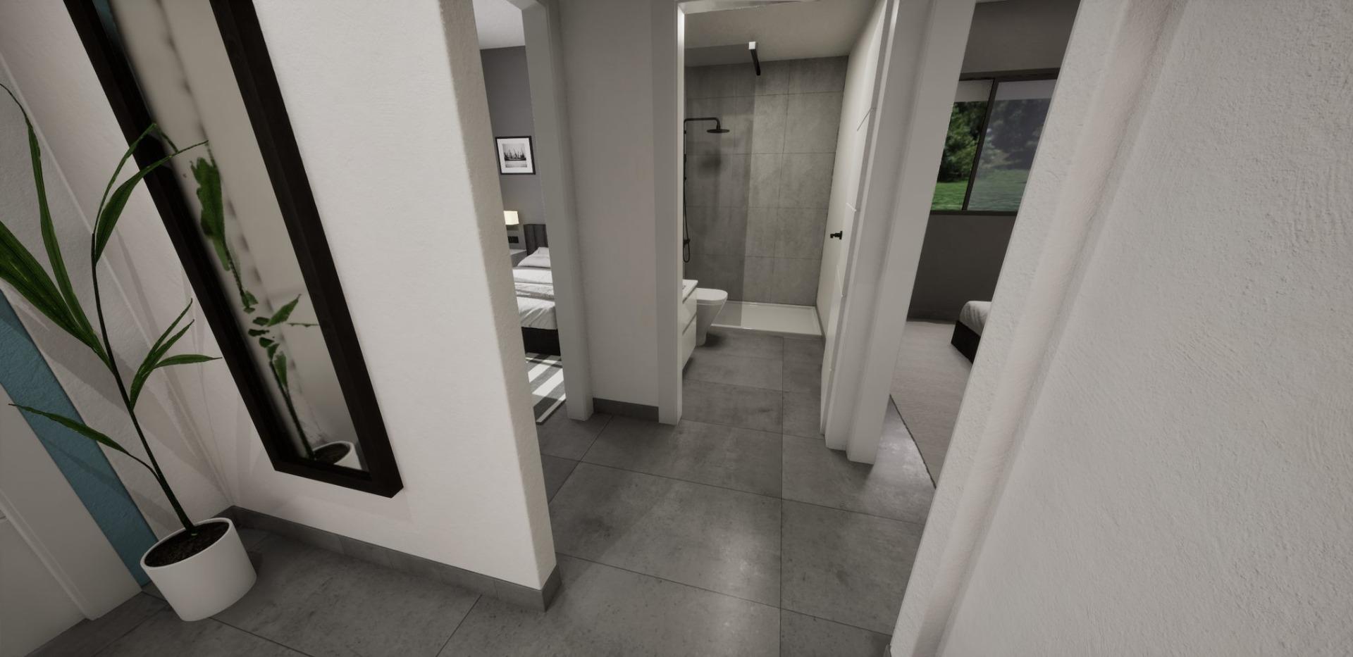 New Build - 3 Bedroom 2 Bathroom Quad House in Torre Pacheco - pueblo  - Murcia