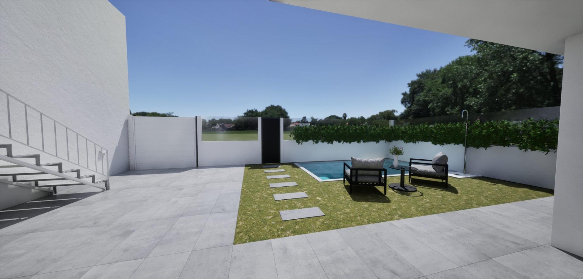 New Build - 3 Bedroom 2 Bathroom Quad House in Torre Pacheco - pueblo  - Murcia
