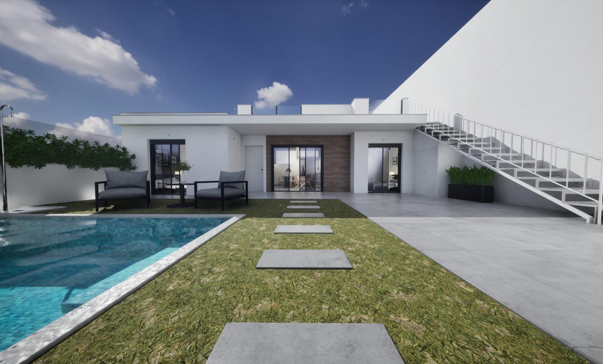 New Build - 3 Bedroom 2 Bathroom Quad House in Torre Pacheco - pueblo  - Murcia