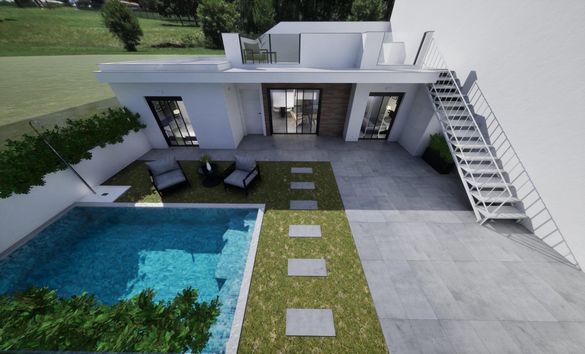 New Build - 3 Bedroom 2 Bathroom Quad House in Torre Pacheco - pueblo  - Murcia