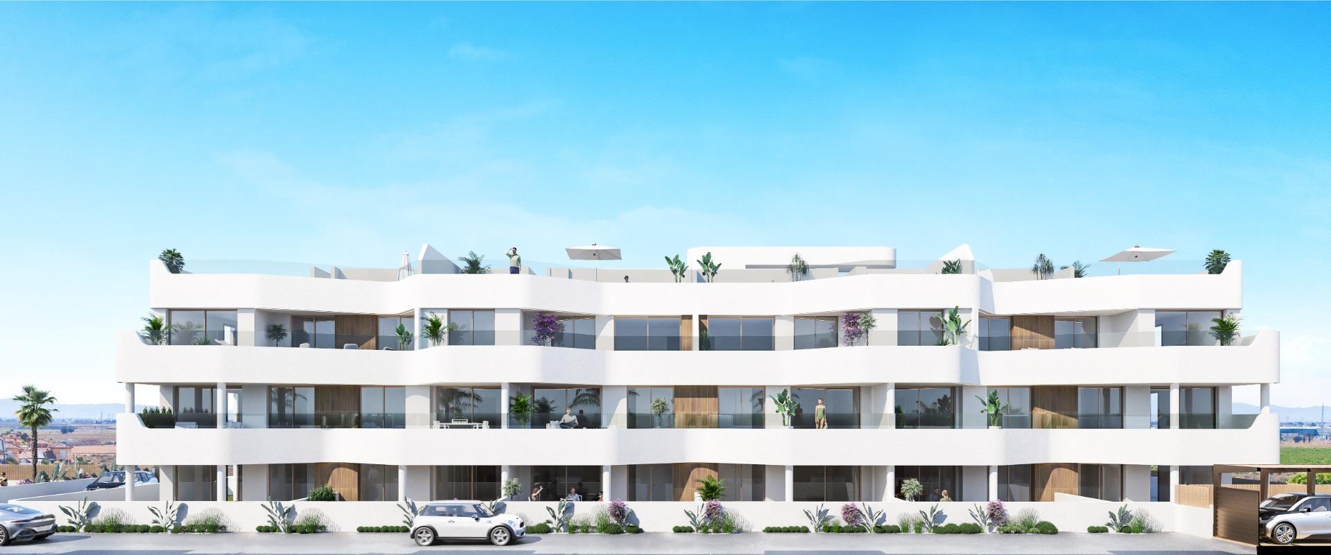 New Build - 2 Bedroom 2 Bathroom Apartment in Los Alcazares - Serena Golf  - Murcia
