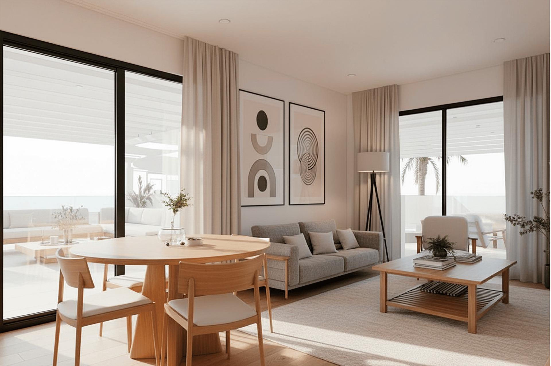 New Build - 3 Bedroom 2 Bathroom Apartment in Los Alcazares - Serena Golf  - Murcia