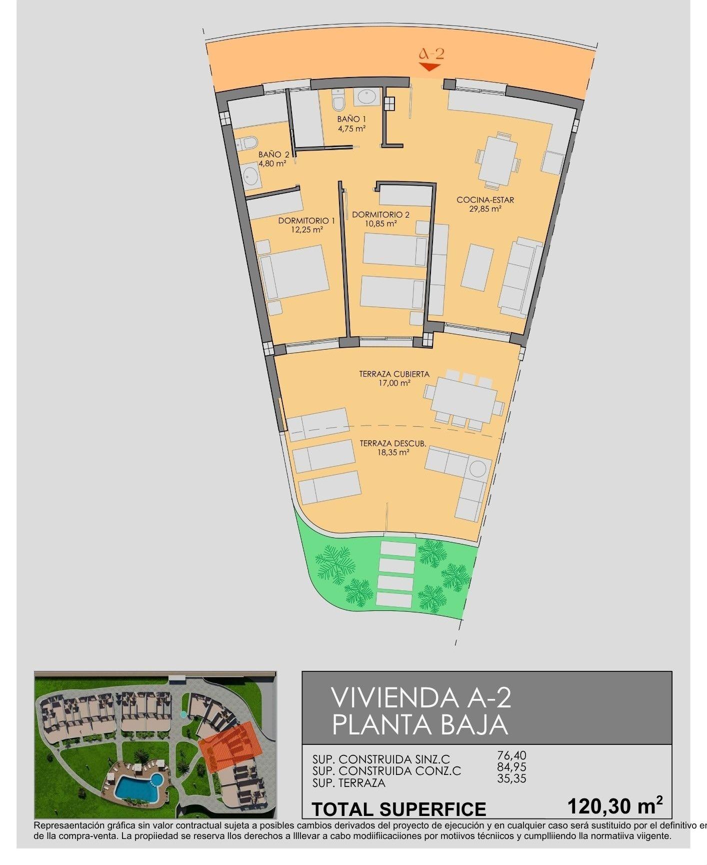 New Build - 2 Bedroom 2 Bathroom Apartment in Los Alcazares - Serena Golf  - Murcia