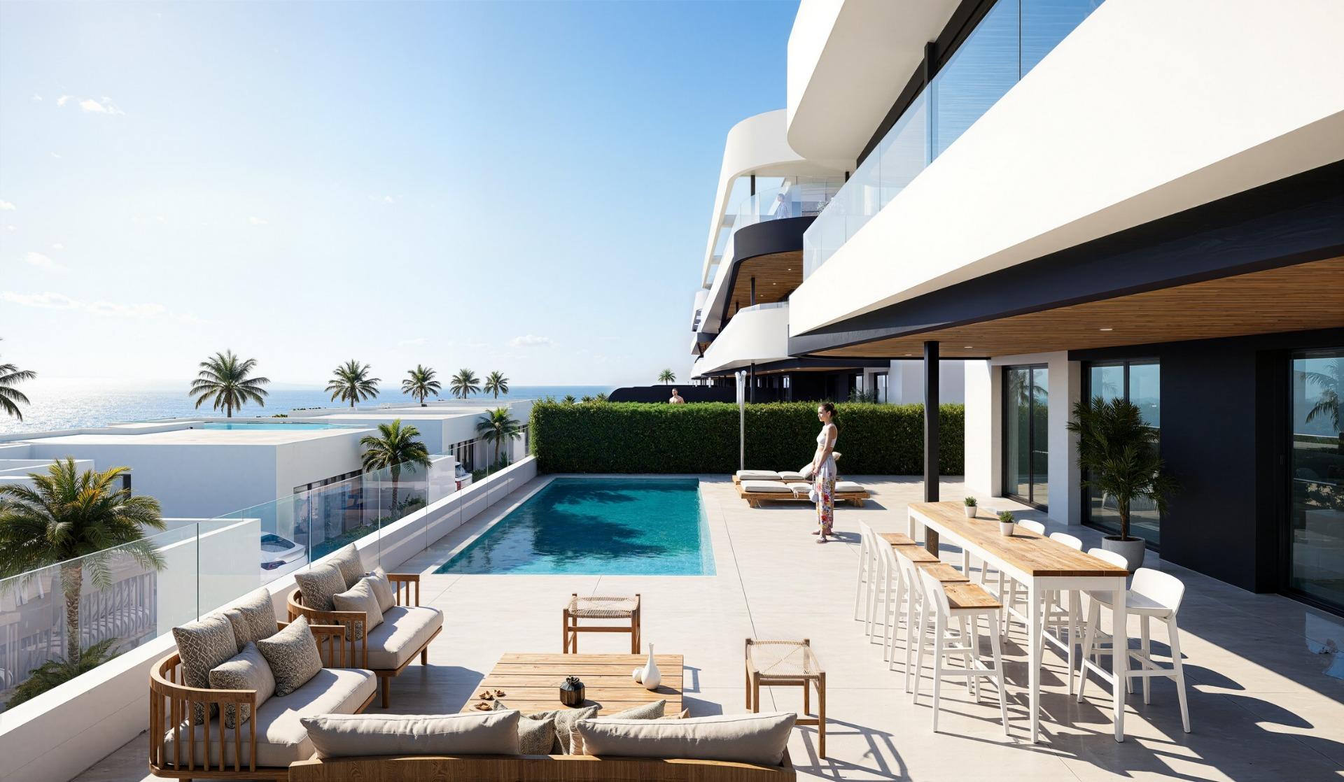 New Build - 2 Bedroom 2 Bathroom Apartment in Los Alcazares - Serena Golf  - Murcia