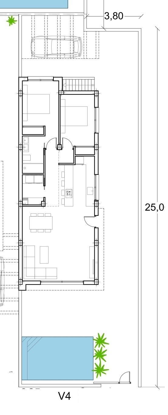 New Build - 2 Bedroom 2 Bathroom Villa in Los Alcazares - Serena Golf  - Murcia