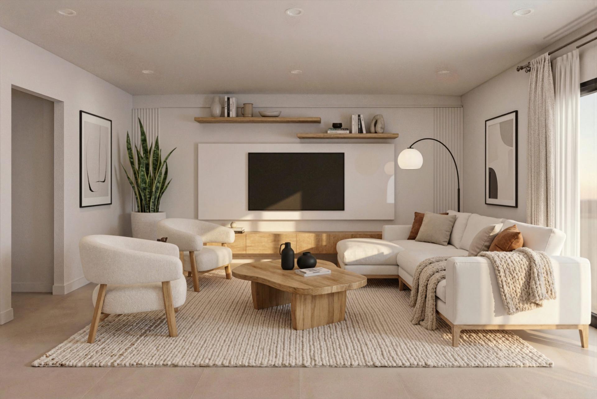 New Build - 3 Bedroom 2 Bathroom Villa in Mazarron - Camposol Golf  - Murcia