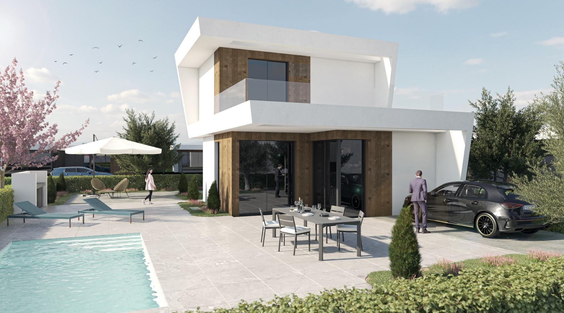 New Build - 3 Bedroom 2 Bathroom Villa in Baños y Mendigo - Altaona Golf  - Murcia
