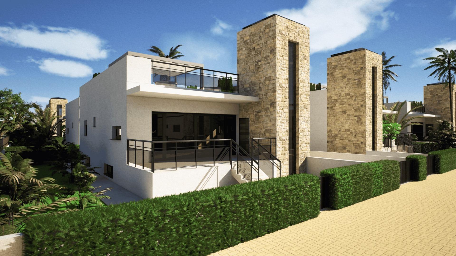 New Build - 2 Bedroom 2 Bathroom Villa in Mazarron - Camposol Golf  - Murcia