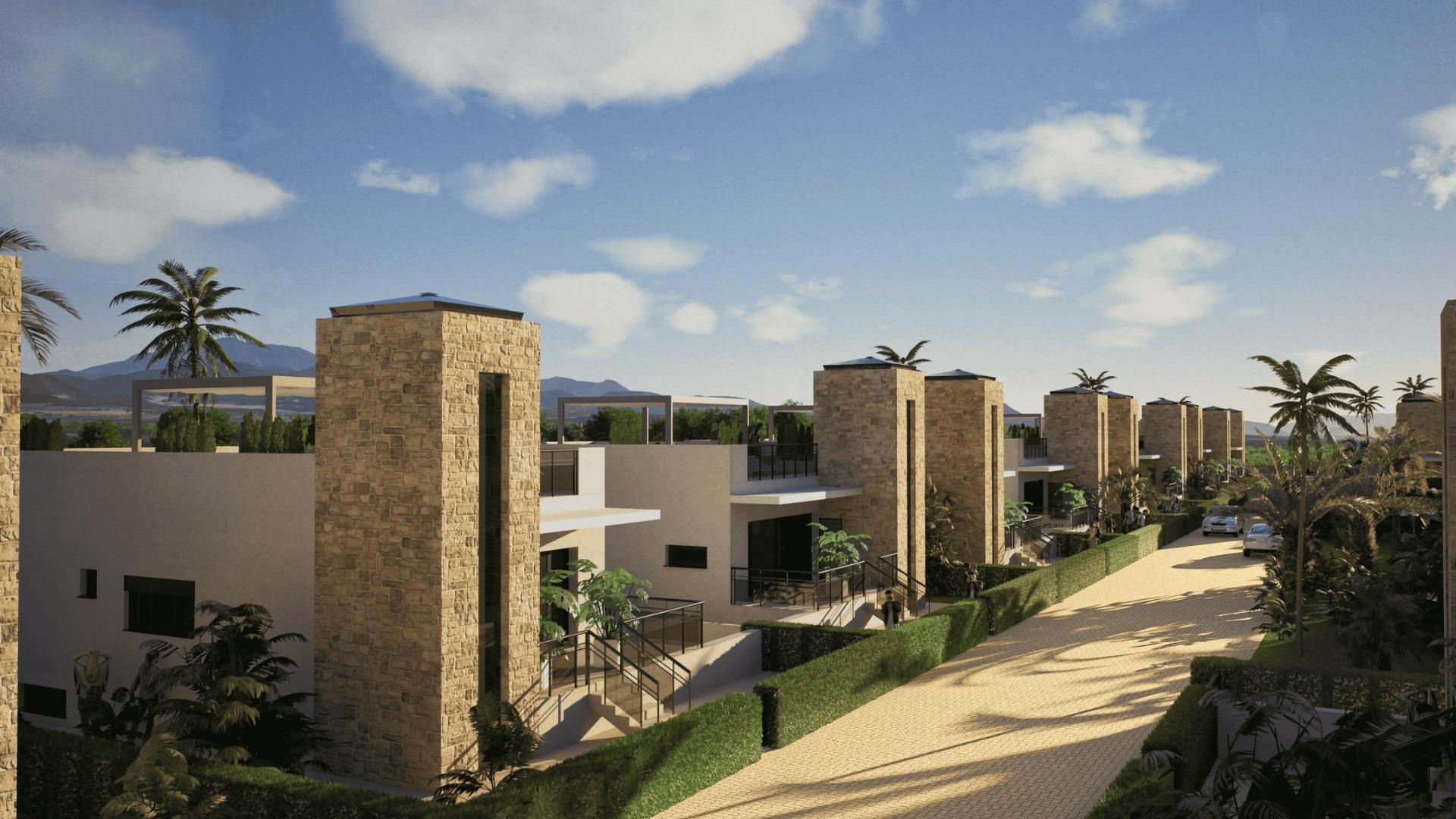 New Build - 2 Bedroom 2 Bathroom Villa in Mazarron - Camposol Golf  - Murcia
