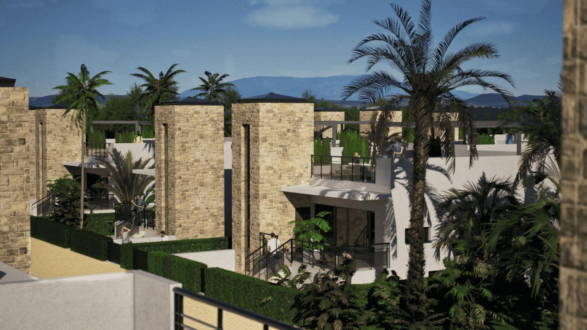 New Build - 2 Bedroom 2 Bathroom Villa in Mazarron - Camposol Golf  - Murcia