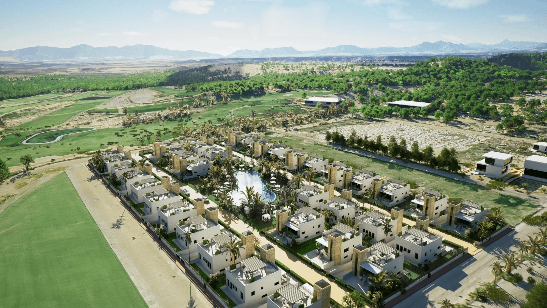 New Build - 2 Bedroom 2 Bathroom Villa in Mazarron - Camposol Golf  - Murcia