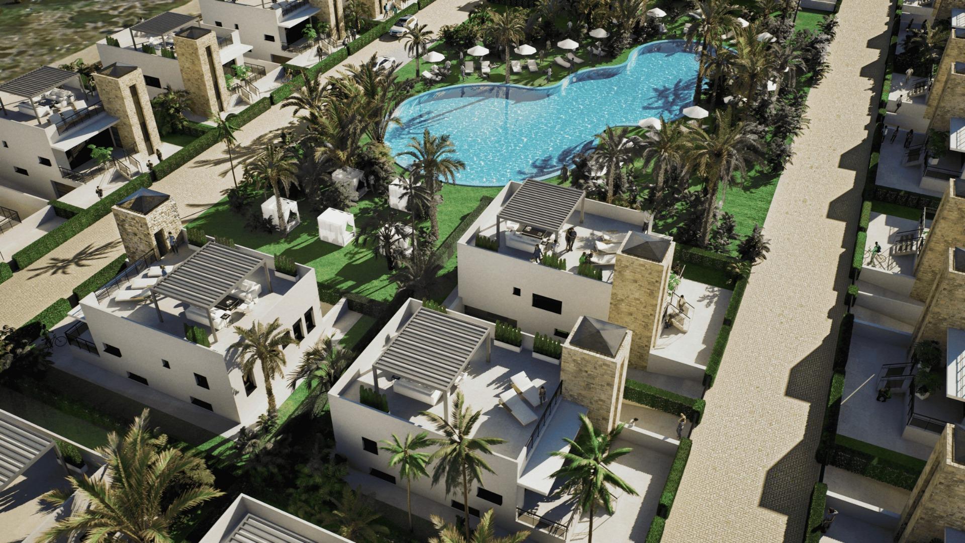 New Build - 2 Bedroom 2 Bathroom Villa in Mazarron - Camposol Golf  - Murcia