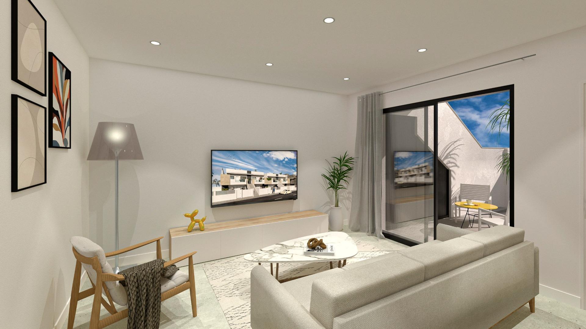 New Build - 2 Bedroom 2 Bathroom Bungalow in San Pedro del Pinatar - Las Esperanzas  - Murcia