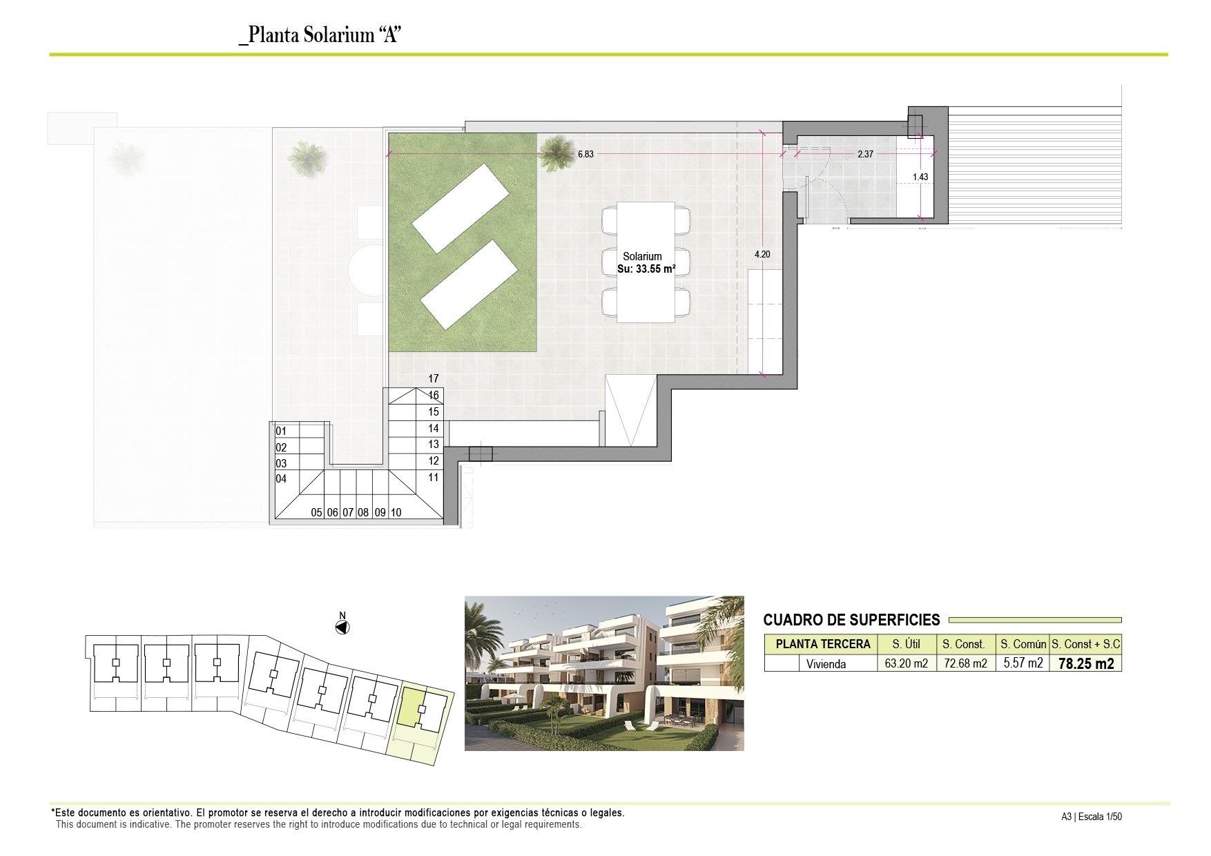 New Build - 2 Bedroom 2 Bathroom Penthouse in Alhama De Murcia - Condado De Alhama  - Murcia