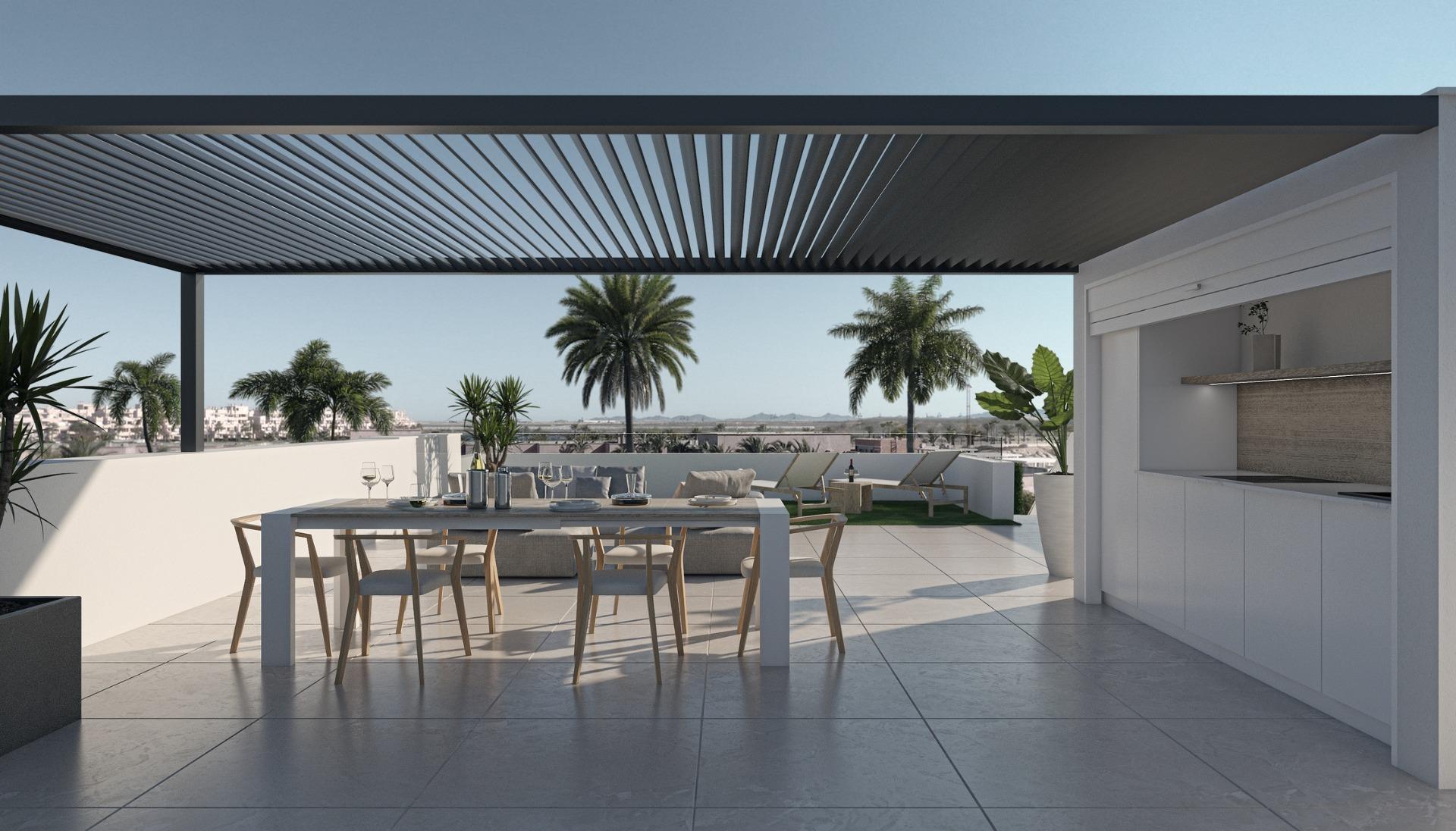 New Build - 2 Bedroom 2 Bathroom Penthouse in Alhama De Murcia - Condado De Alhama  - Murcia