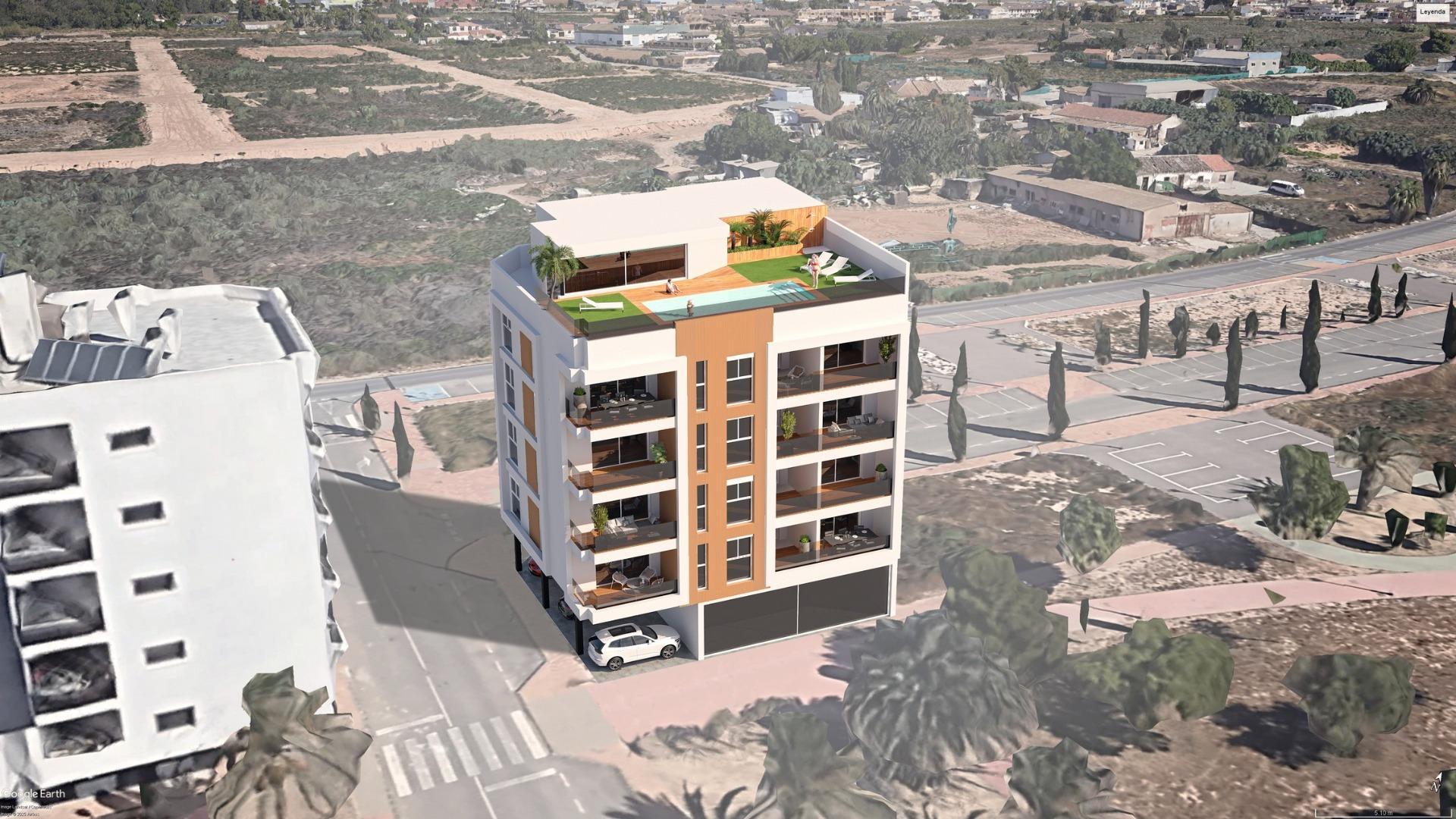 New Build - 1 Bedroom 1 Bathroom Penthouse in San Pedro del Pinatar - Lo Pagan  - Murcia