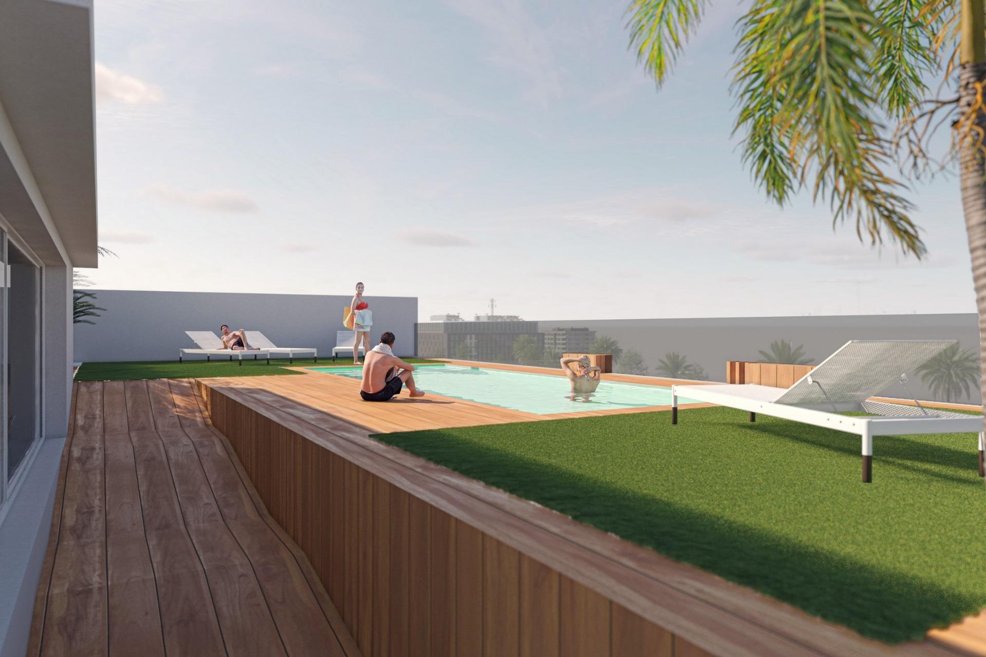 New Build - 1 Bedroom 1 Bathroom Penthouse in San Pedro del Pinatar - Lo Pagan  - Murcia