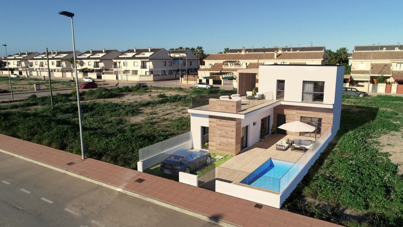 New Build - 3 Bedroom 3 Bathroom Town House in San Javier - Parque del doce  - Murcia
