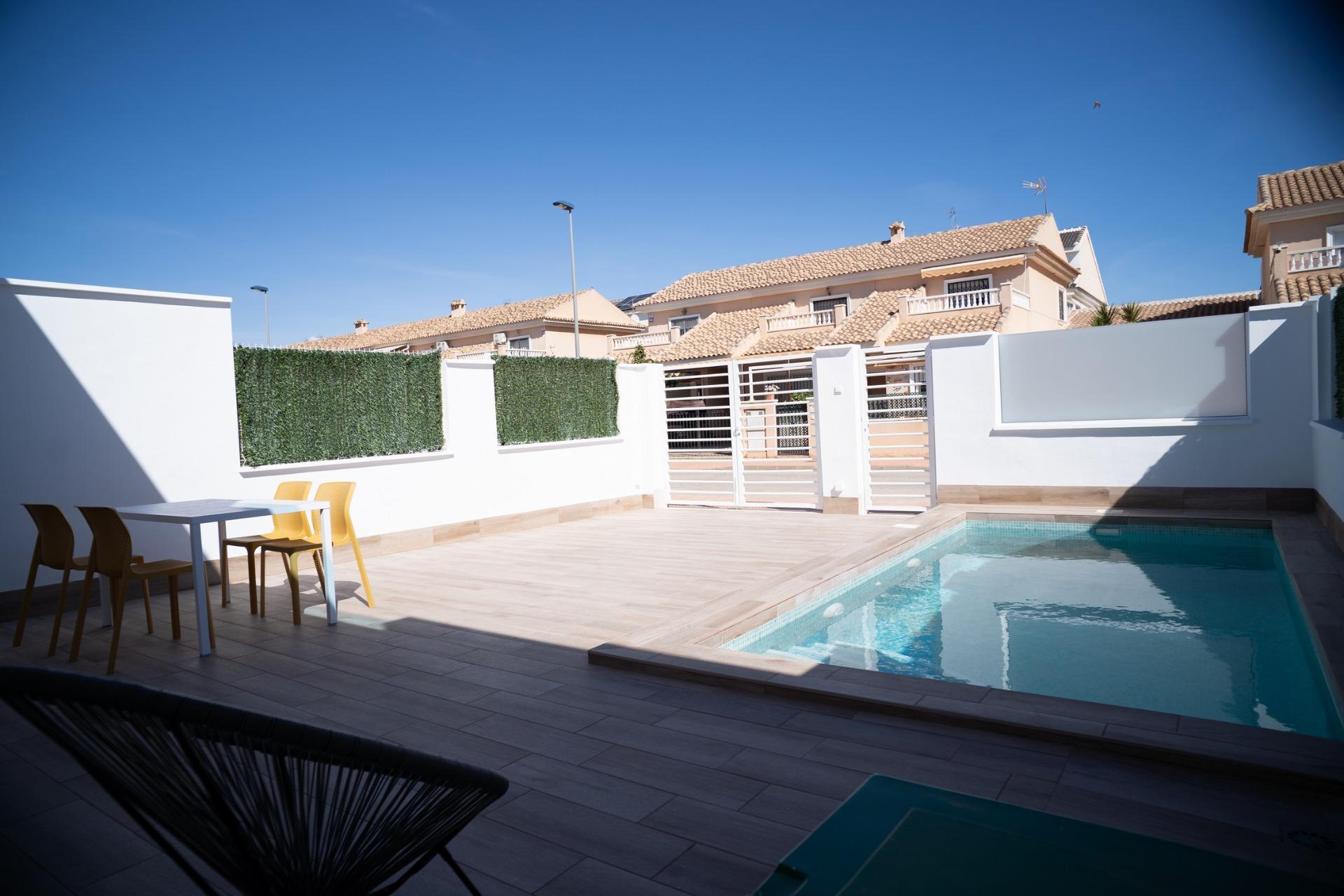New Build - 3 Bedroom 3 Bathroom Town House in San Javier - Parque del doce  - Murcia