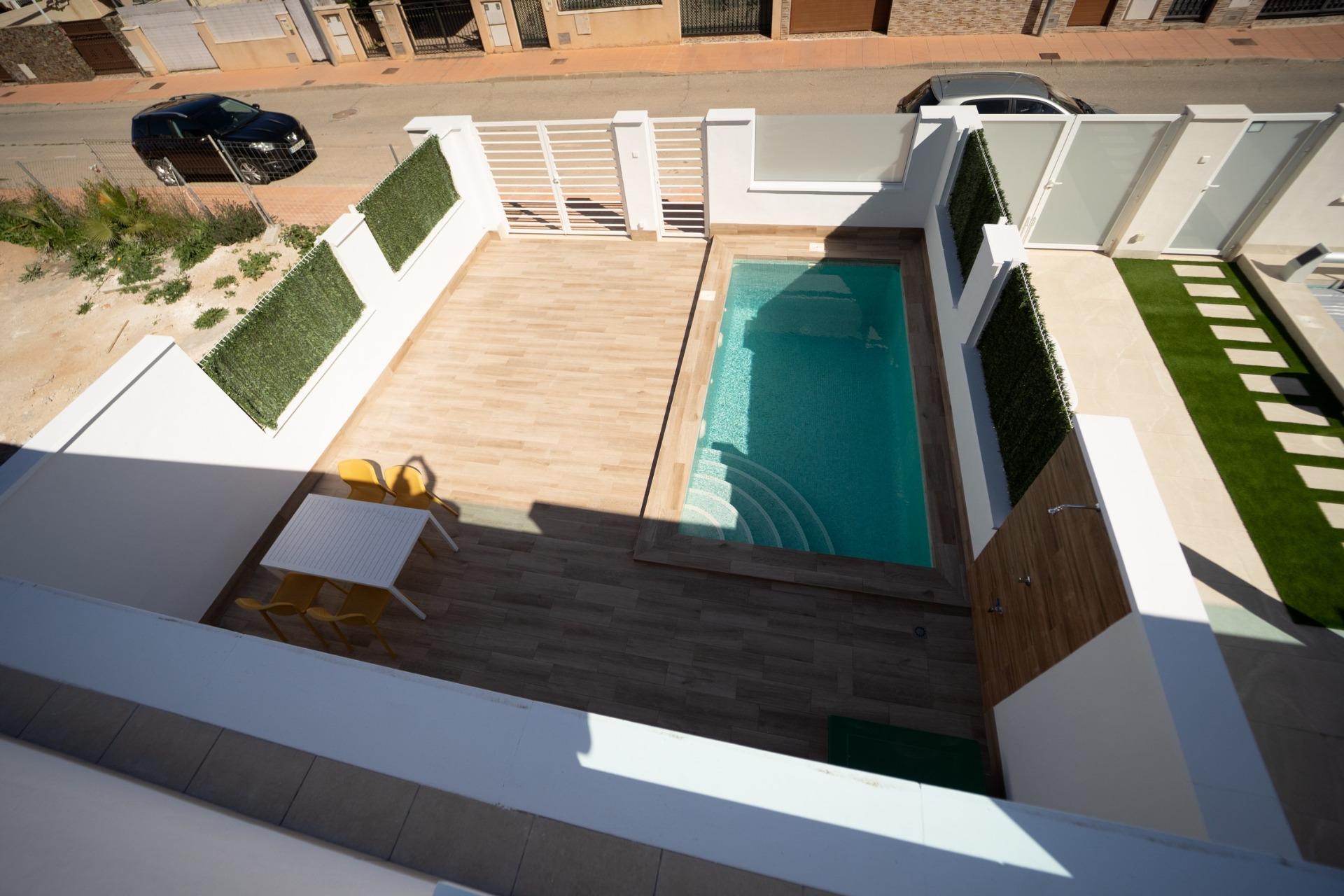 New Build - 3 Bedroom 3 Bathroom Town House in San Javier - Parque del doce  - Murcia