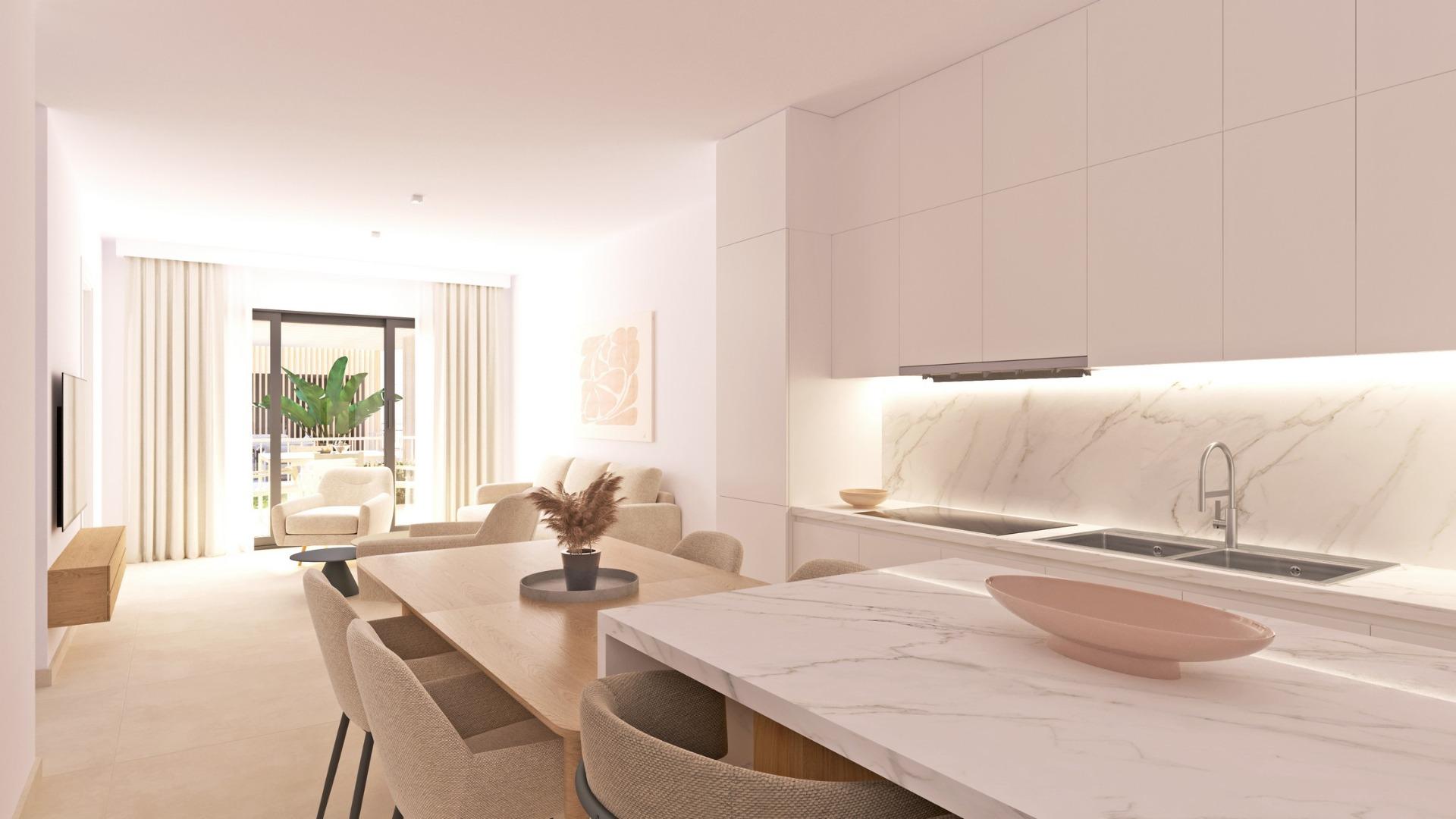 New Build - 2 Bedroom 2 Bathroom Apartment in Torre Pacheco - San Cayetano  - Murcia