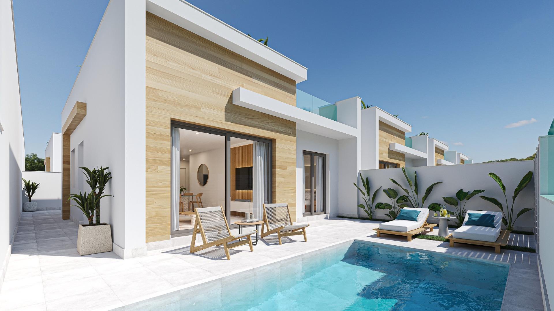 New Build - 3 Bedroom 2 Bathroom Villa in Torre Pacheco - El Jimenado  - Murcia