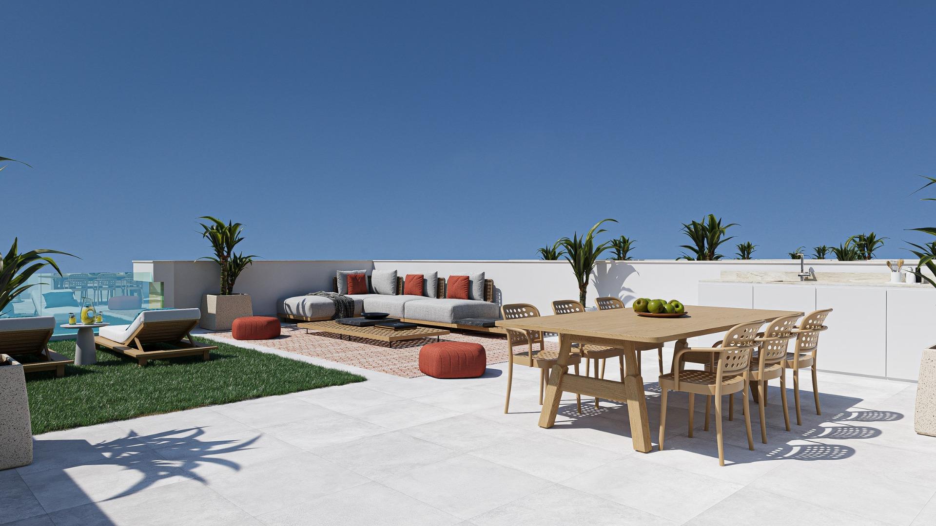New Build - 3 Bedroom 2 Bathroom Villa in Torre Pacheco - El Jimenado  - Murcia