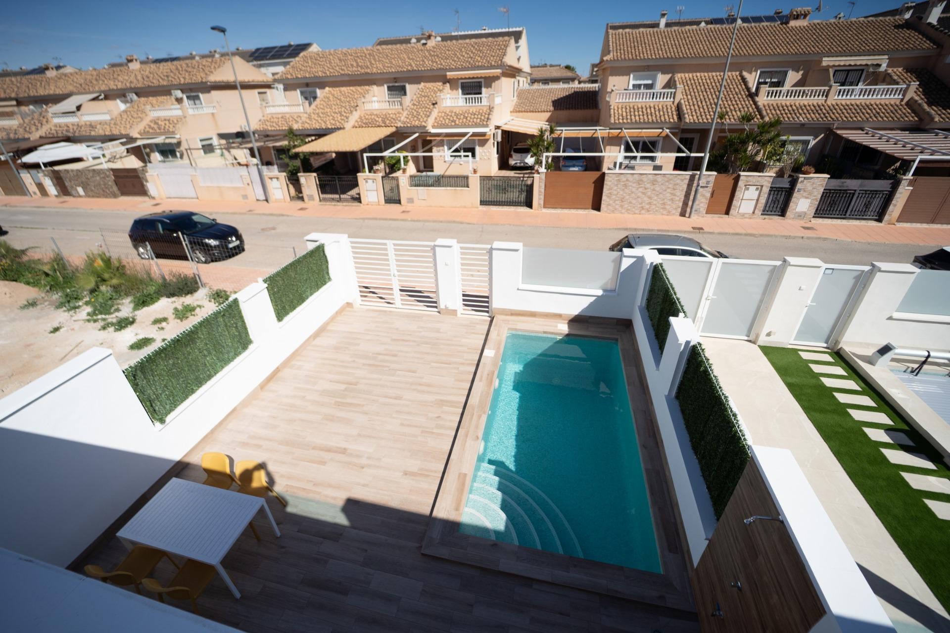 New Build - 3 Bedroom 2 Bathroom Town House in San Javier - Parque del doce  - Murcia