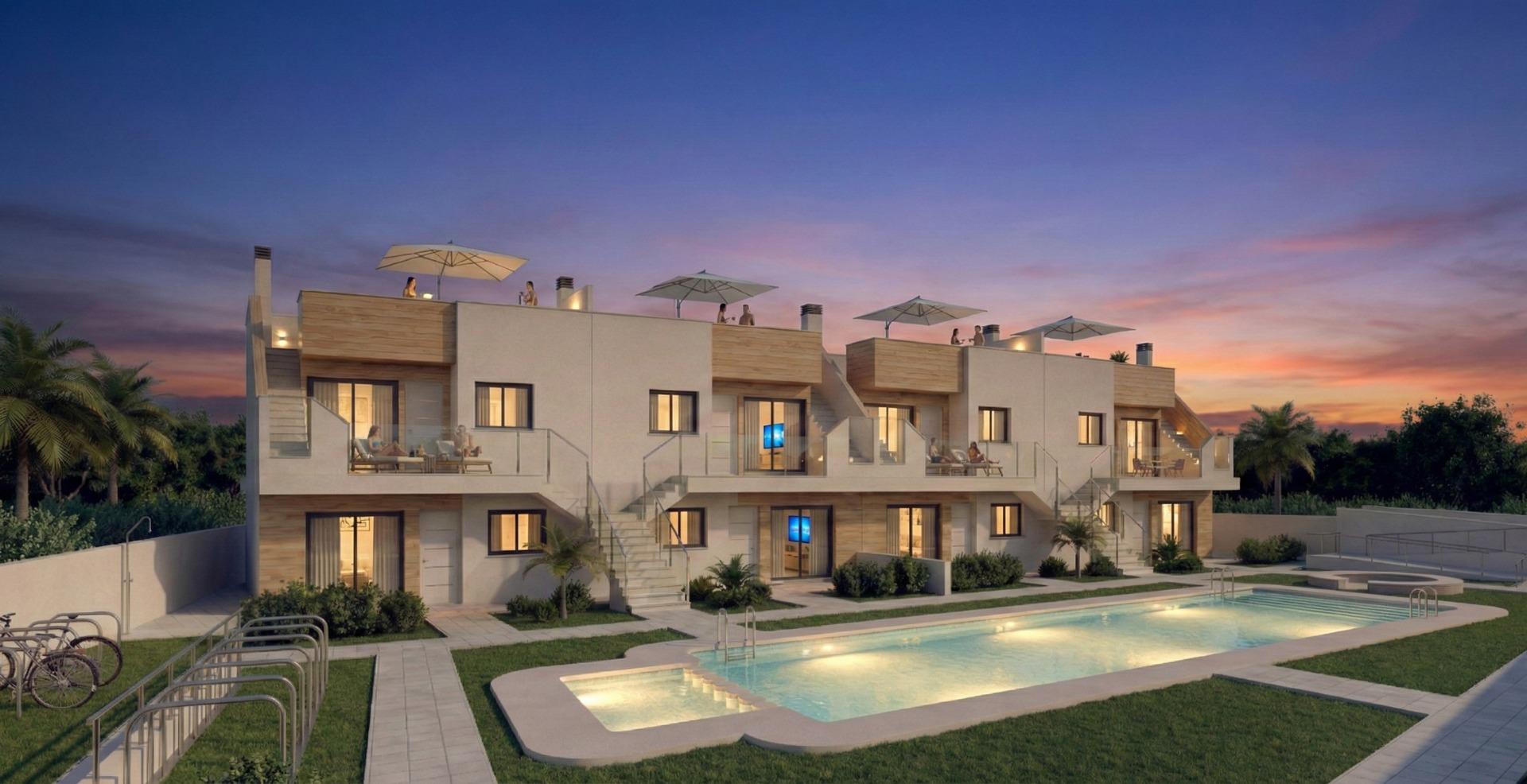New Build - 2 Bedroom 2 Bathroom Bungalow in San Javier - pueblo  - Murcia
