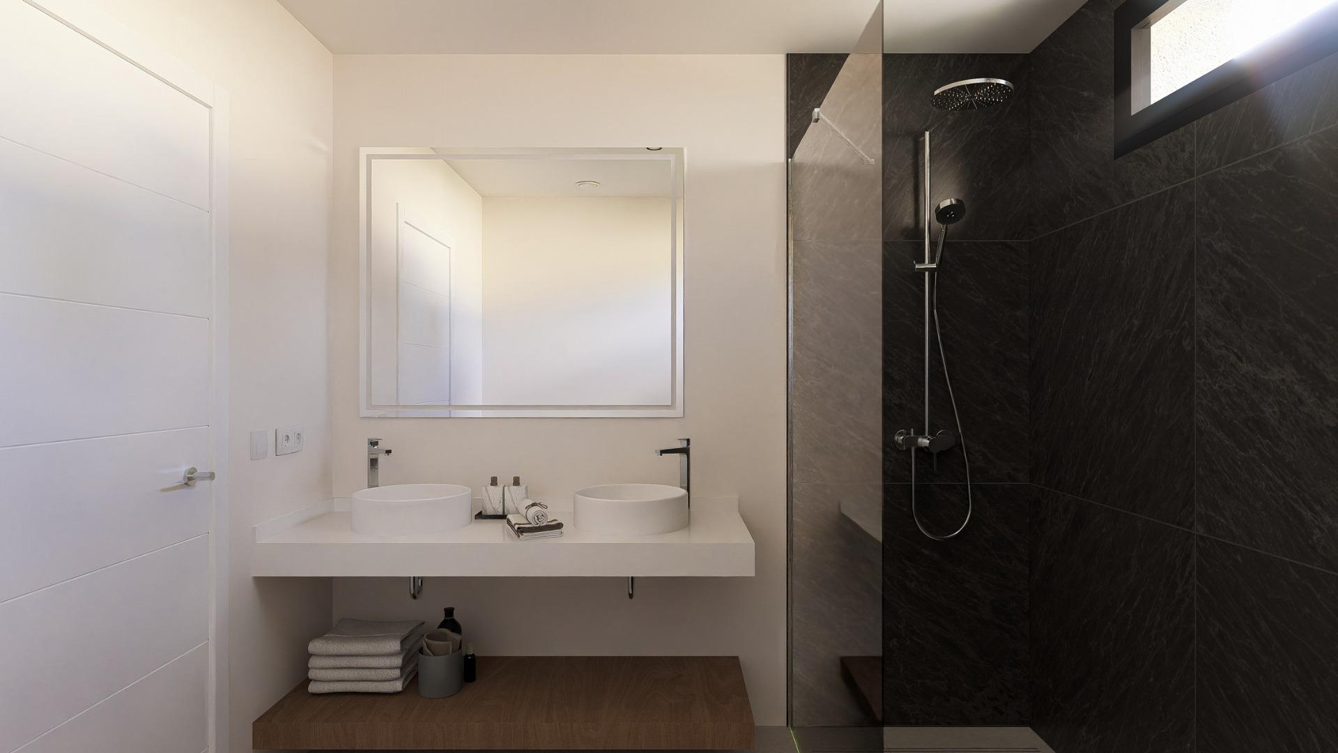 New Build - 2 Bedroom 2 Bathroom Villa in Baños y Mendigo - Altaona Golf  - Murcia