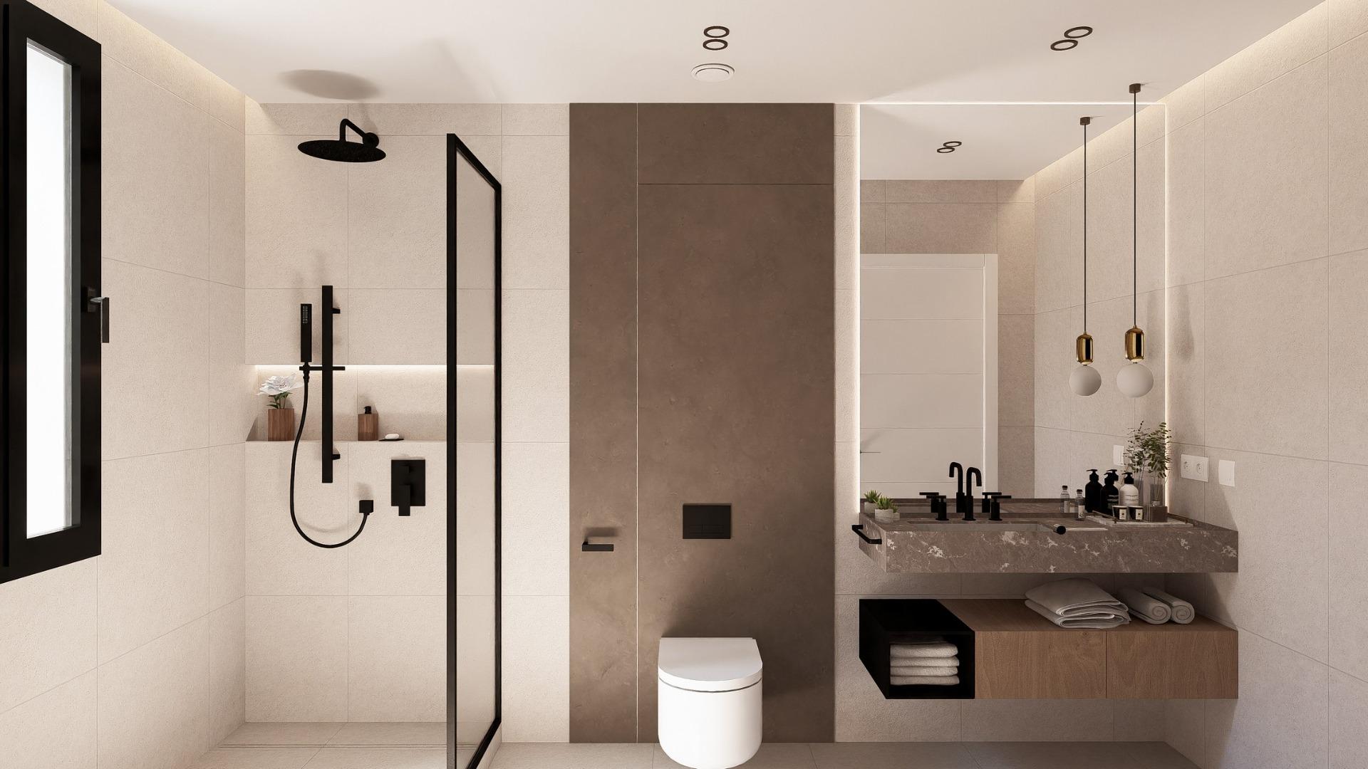 New Build - 2 Bedroom 2 Bathroom Villa in Baños y Mendigo - Altaona Golf  - Murcia