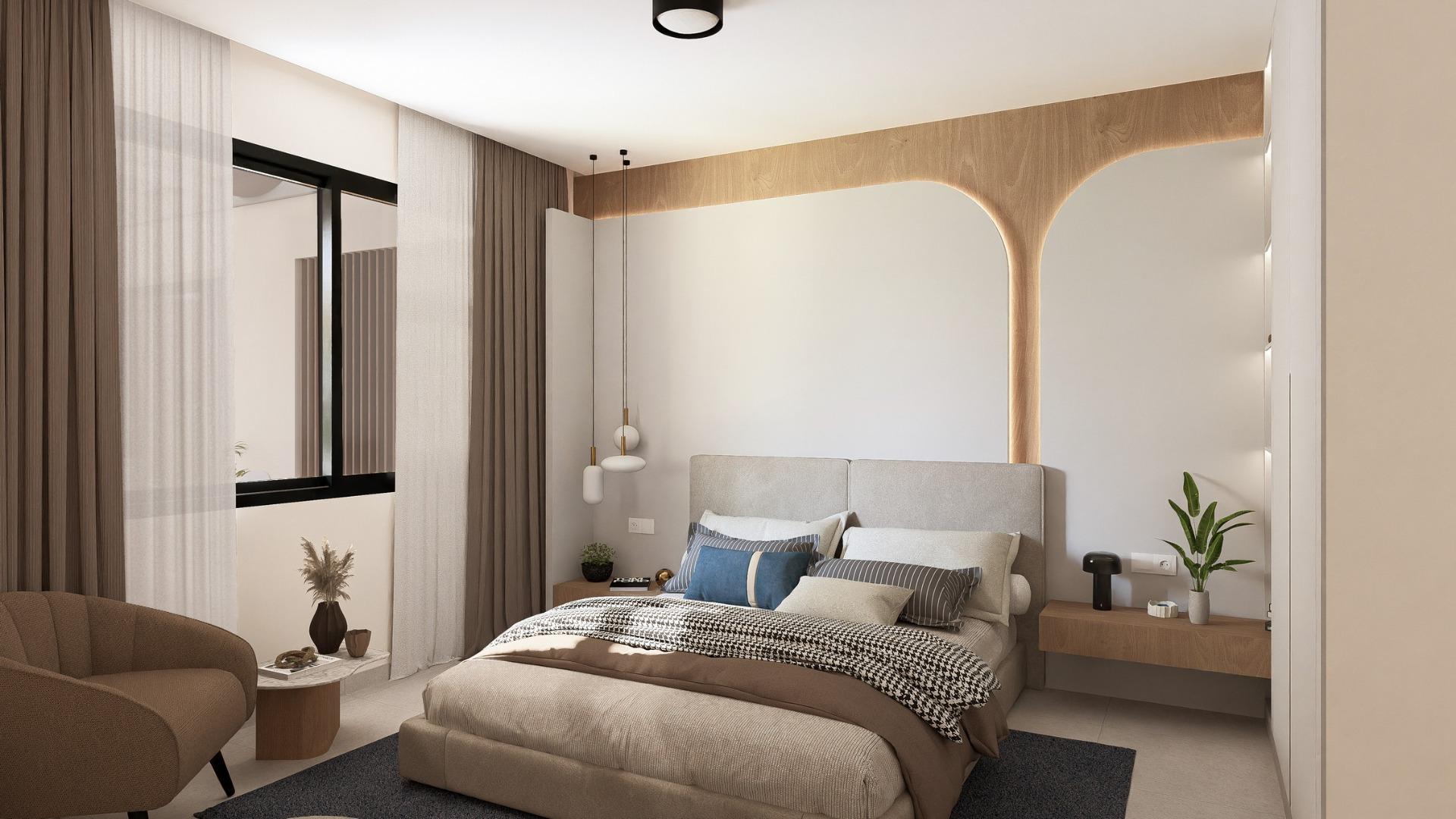 New Build - 2 Bedroom 2 Bathroom Villa in Baños y Mendigo - Altaona Golf  - Murcia